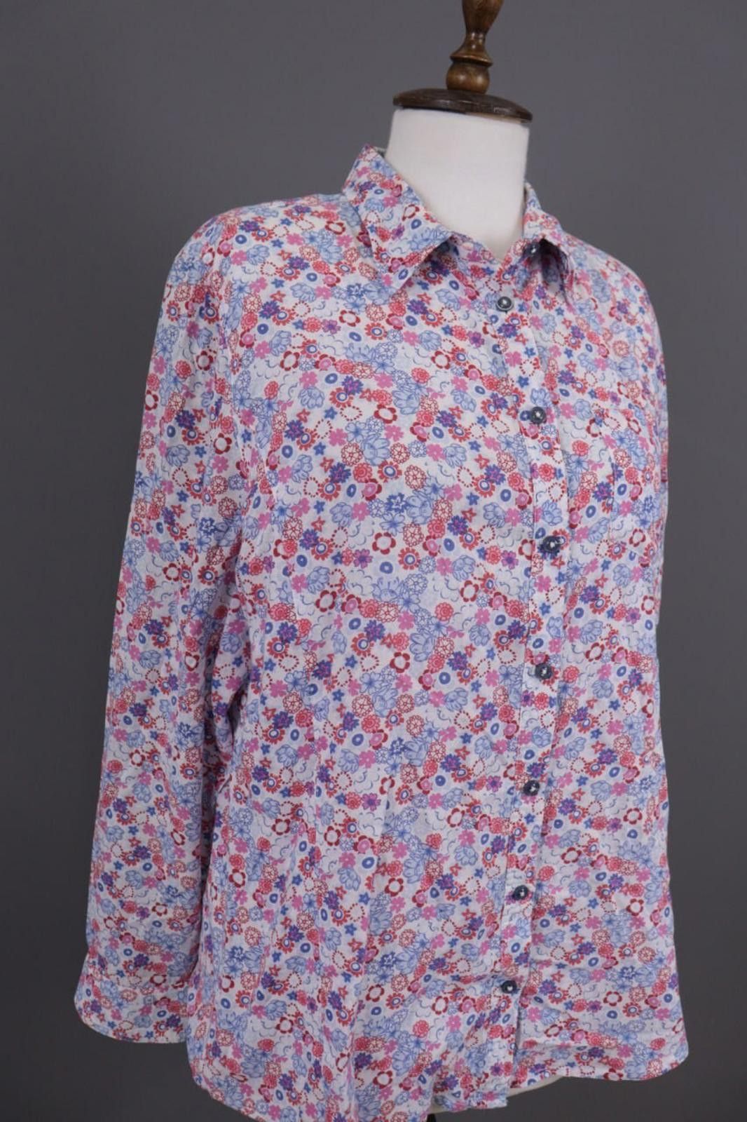 Heliot Emil Emily Van Den Bergh Multicolor Floral Shirt Size 44 Size M / US 6-8 / IT 42-44 - 3 Thumbnail
