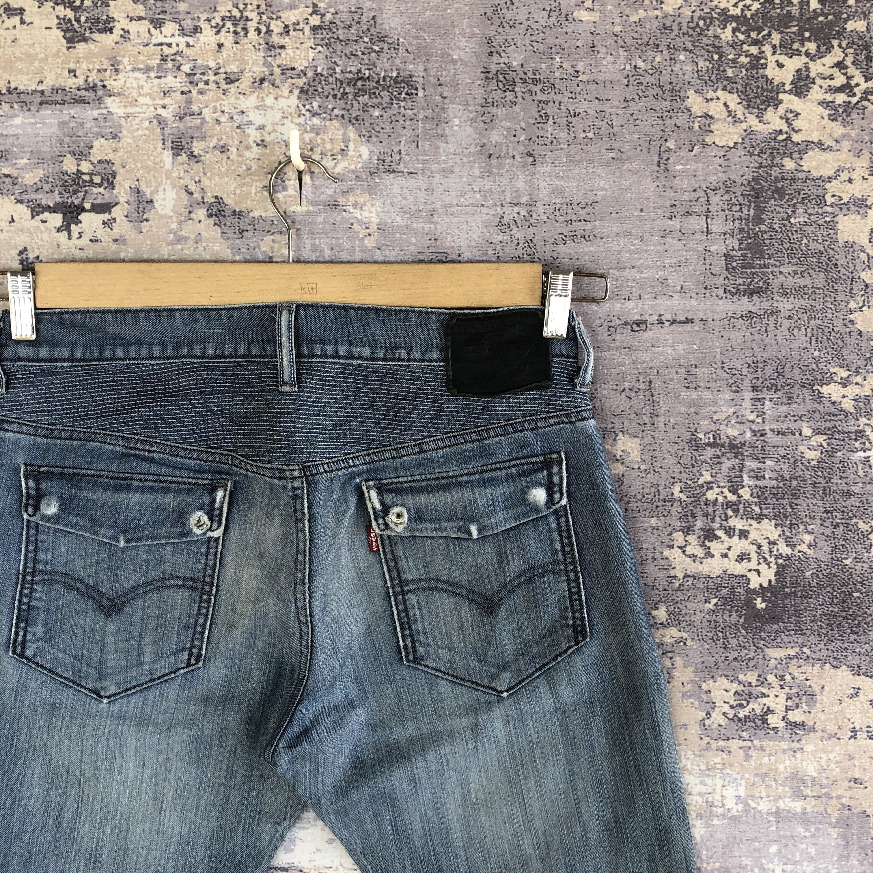 If Six Was Nine × Levi's × Vintage Vintage Levis 527 Boot Cut Jeans Flare Denim Wide Leg Pants Size US 30 / EU 46 - 5 Thumbnail