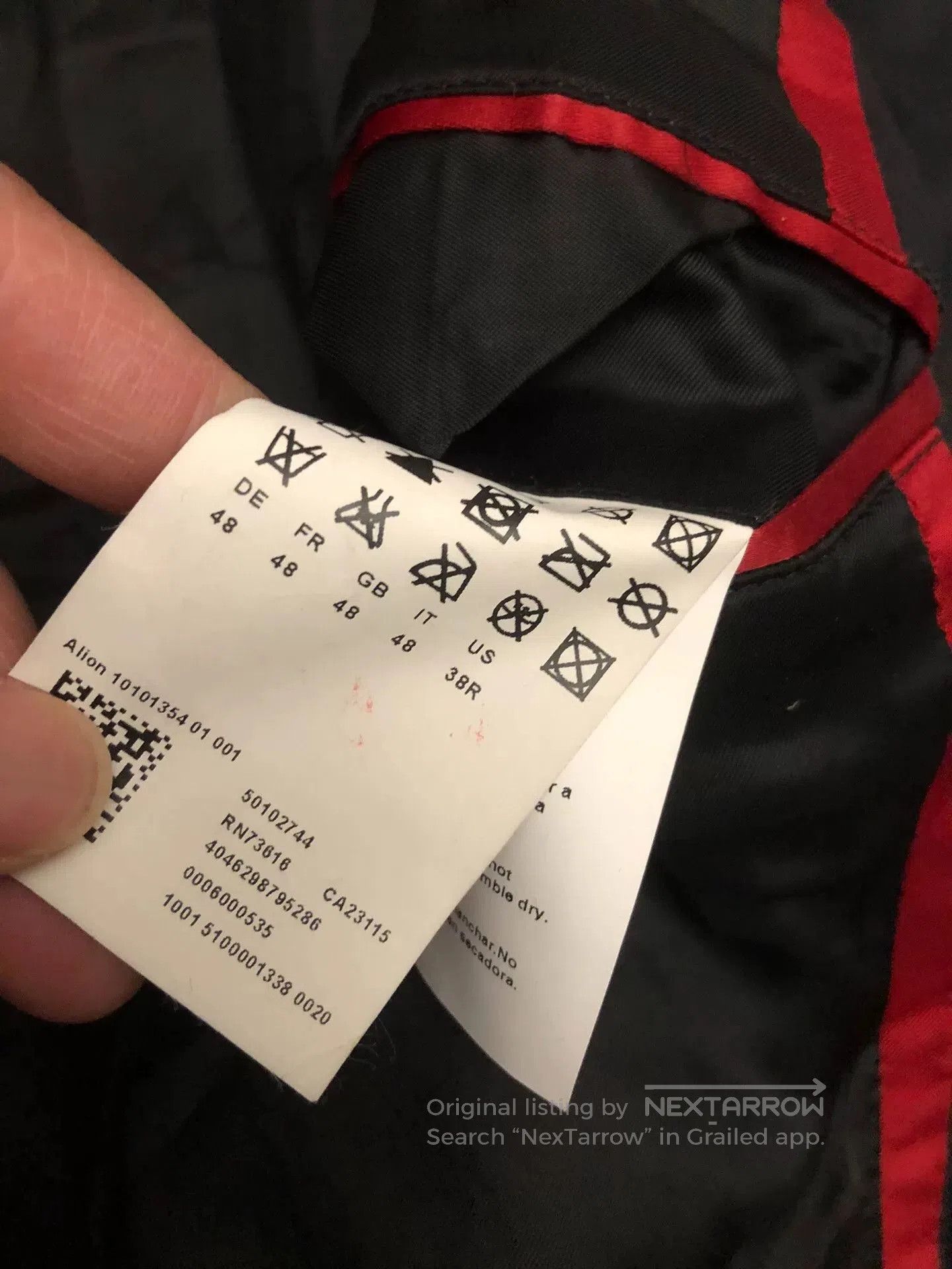 Hugo Boss Hugo Boss Red Label Men's Jacket. Size US M / EU 48-50 / 2 - 6 Thumbnail