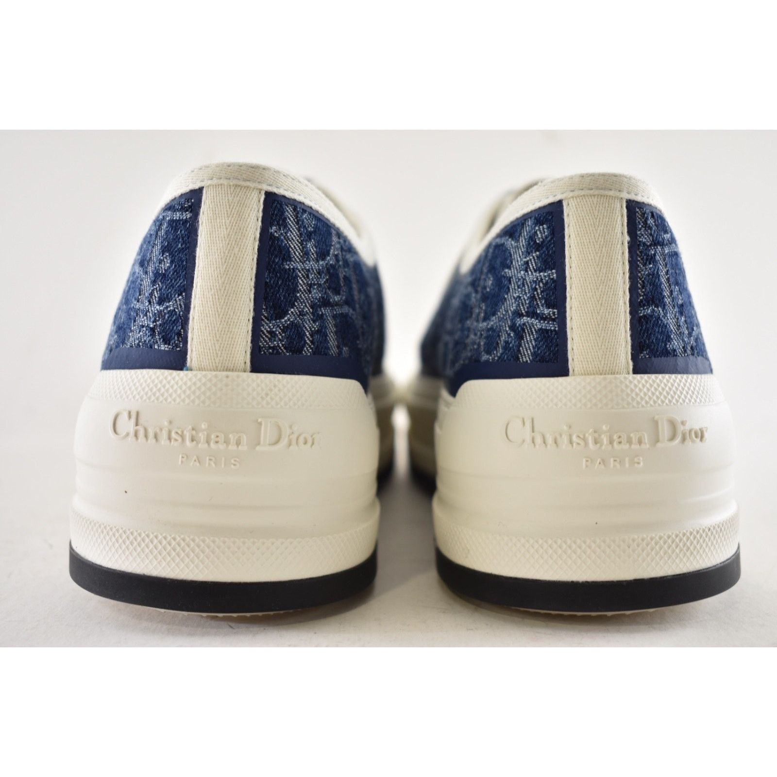 Dior Dior Walk'N'Dior Denim Logo Flat Low Platform Sneaker 41 Size US 11 / IT 41 - 19 Thumbnail