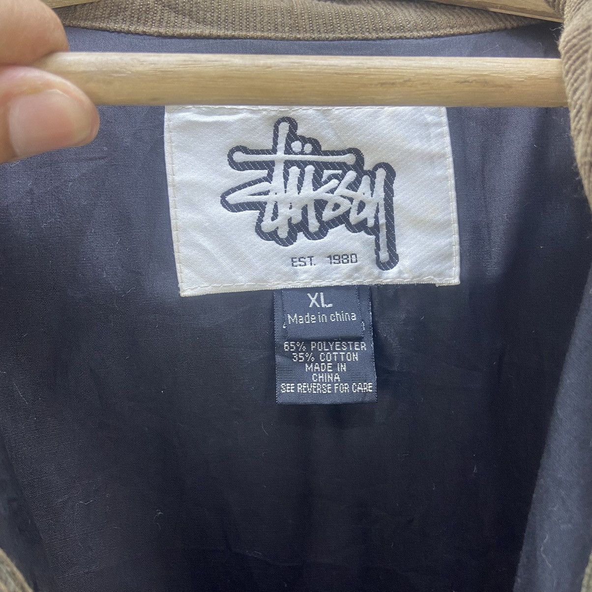 Stussy Vintage Stussy Corduroy Heavy Jacket Coat Size US L / EU 52-54 / 3 - 14 Thumbnail