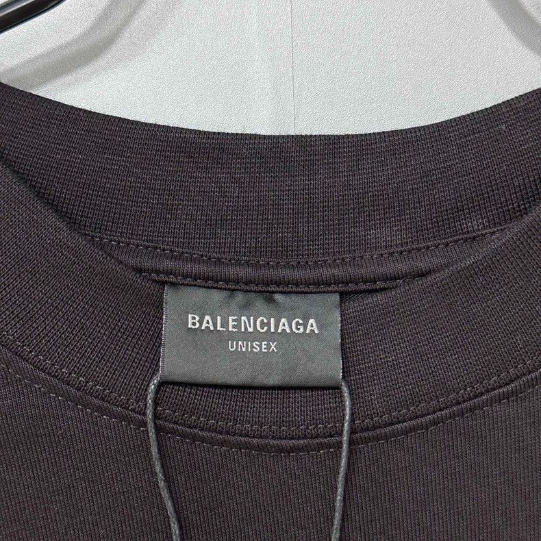 Balenciaga Balenciaga Colorful Compass Printed Logo Short Sleeve Size US M / EU 48-50 / 2 - 5 Thumbnail