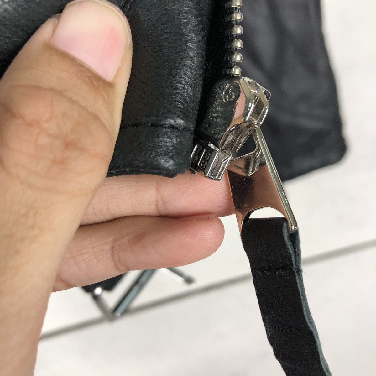 Japanese Brand 🔥Cropped Biker Leather Jacket Bondage Parachute Design Zara Size US S / EU 44-46 / 1 - 17 Thumbnail