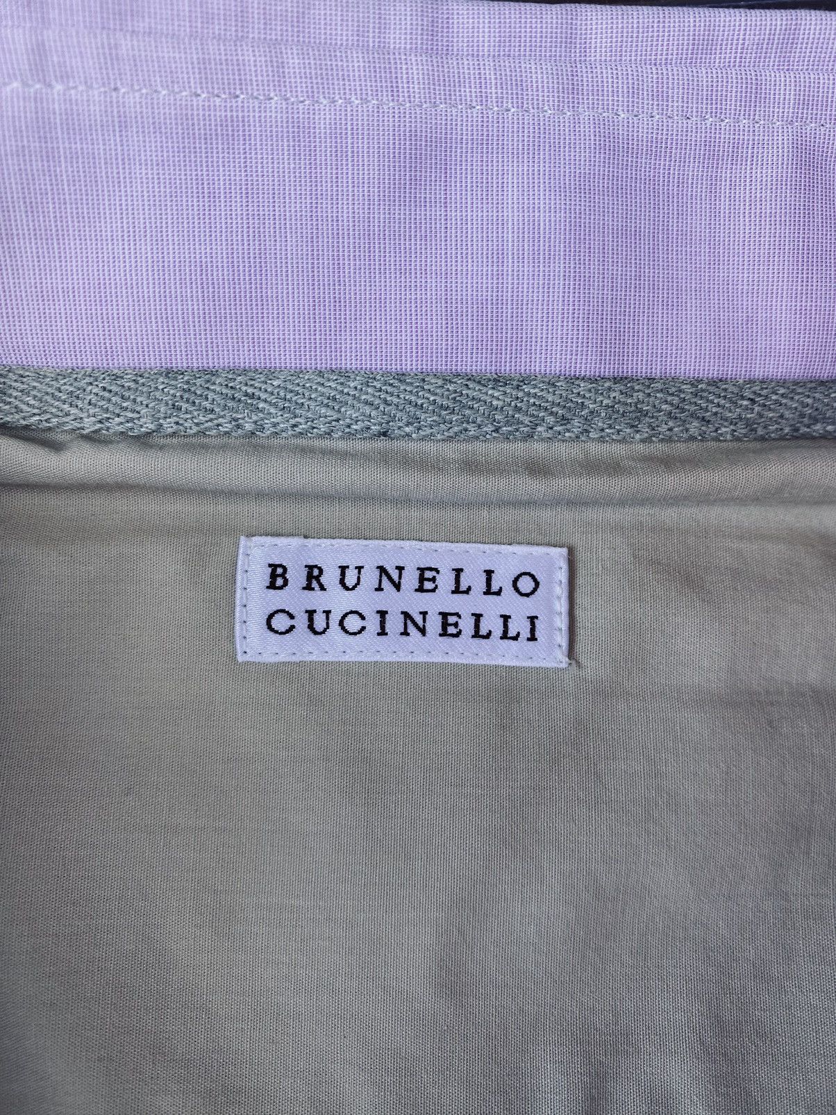 Brunello Cucinelli Brunello Cucinelli 🇮🇹 Royal Lilac Dress Shirt XXL NWT Size US XXL / EU 58 / 5 - 2 Thumbnail