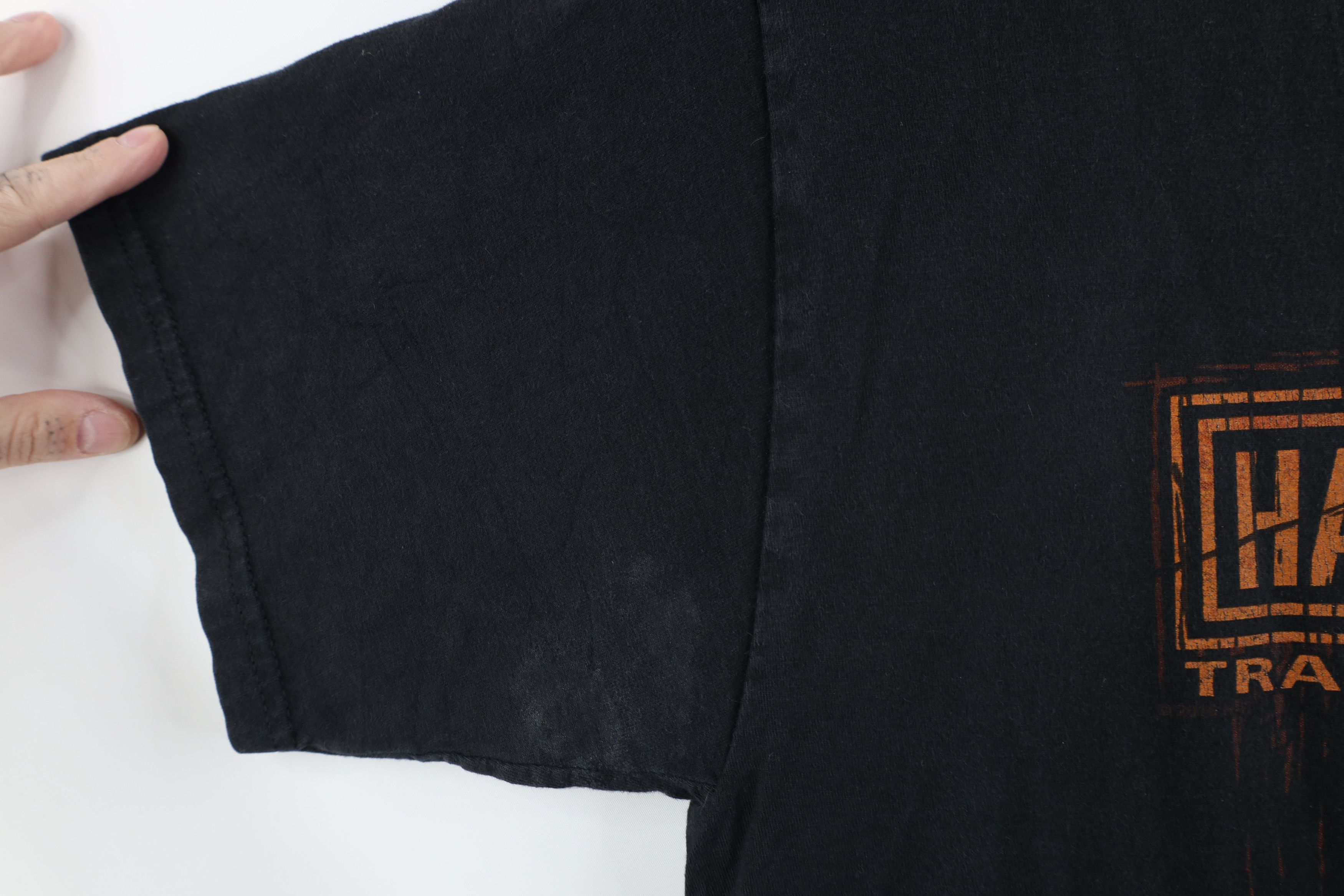Harley Davidson × Vintage Vintage Y2K Harley Davidson Big Logo Drip T-Shirt Black Size US M / EU 48-50 / 2 - 5 Thumbnail