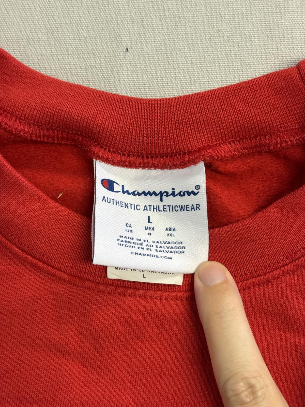 Champion University of Kansas Crewneck Big Jay Kansas Jayhawks Crew L Size US L / EU 52-54 / 3 - 2 Thumbnail