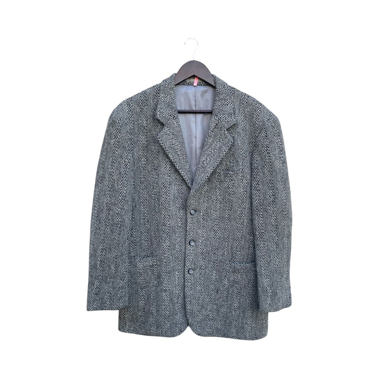 Carlo Palazzi Carlo Palazzi Wool Knitted Blazers Size 48R - 1 Thumbnail