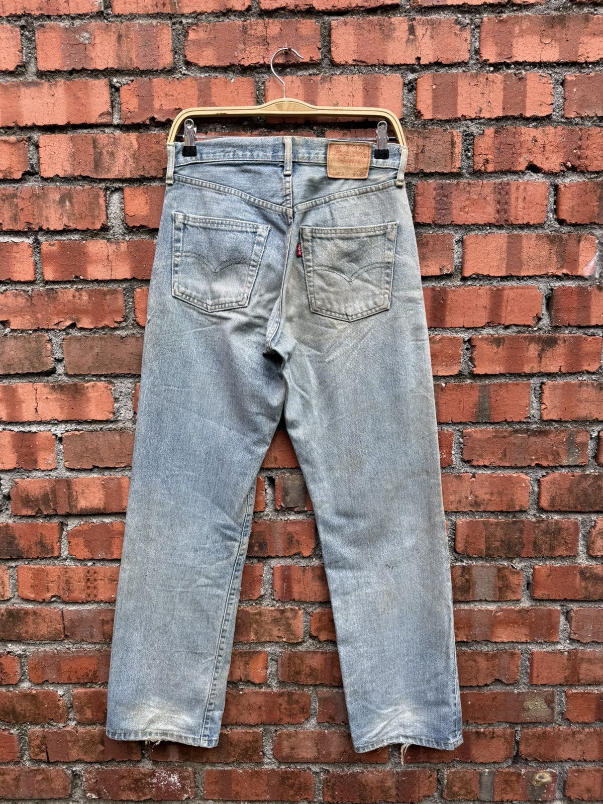 Levi's Vintage Clothing W30x30.5 Vintage levi’s 503B redline big E faded Size US 30 / EU 46 - 2 Thumbnail