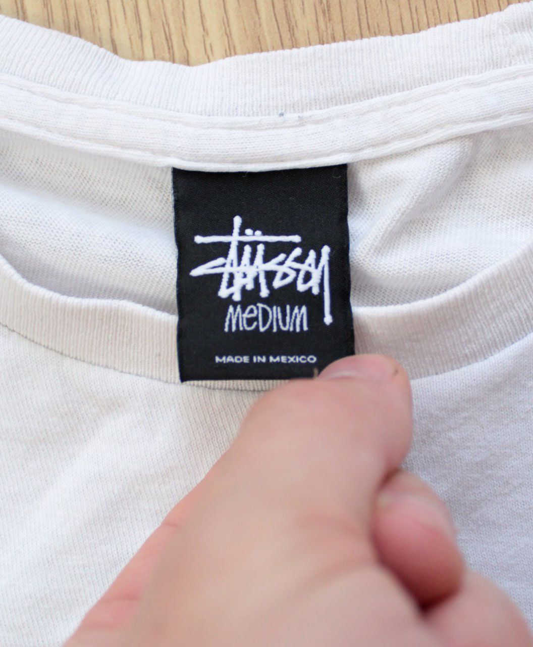 Stussy 🔥 00s Vintage Stussy Big Logo T Shirt Skate White Japan Size US S / EU 44-46 / 1 - 3 Thumbnail