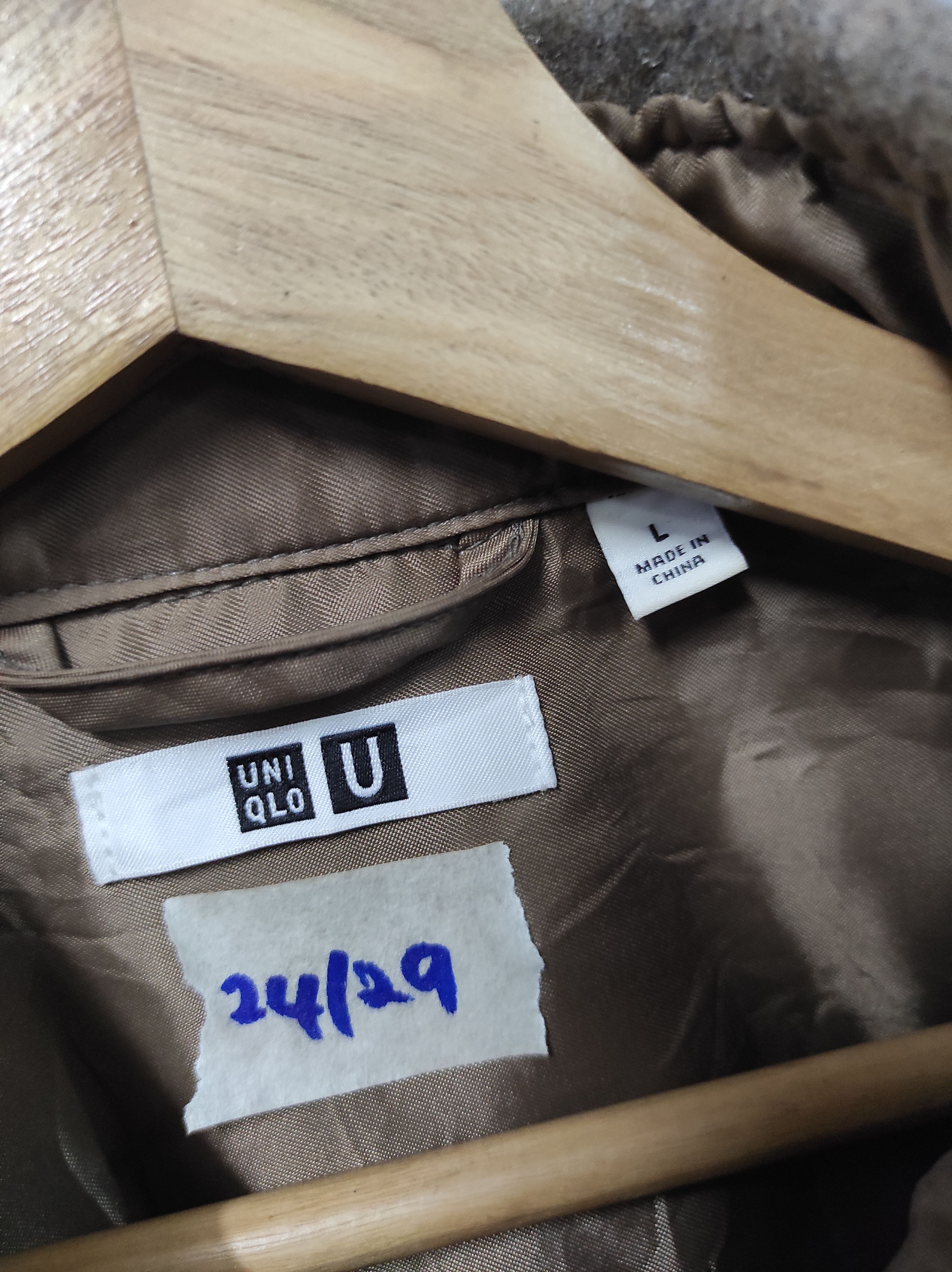 Lemaire × Uniqlo UNIQLO X LEMAIRE WOOL FLANNEL JACKET SWEATER Size US L / EU 52-54 / 3 - 7 Thumbnail