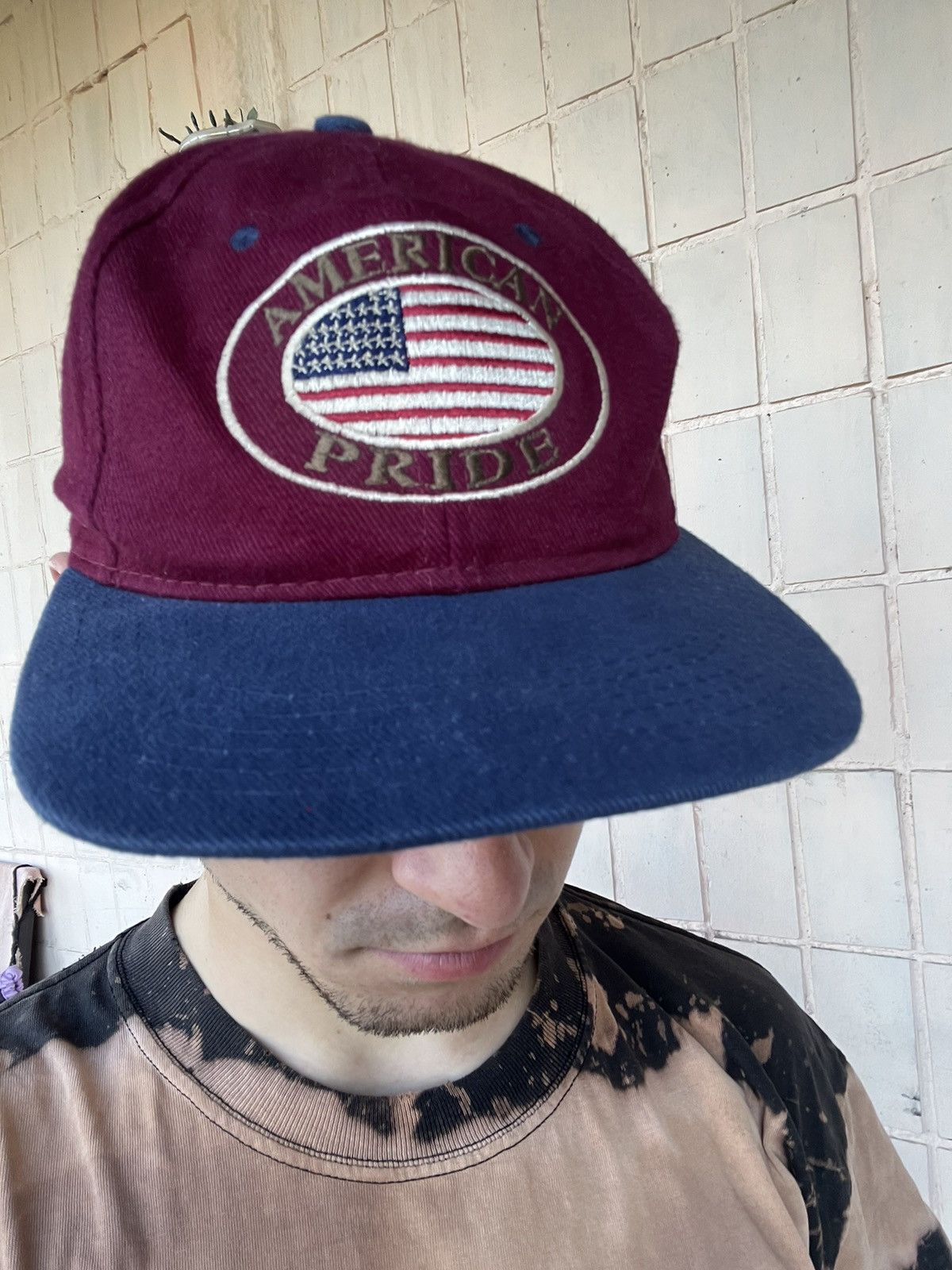 Vintage Vintage Hat American Pride Y2K Baseball Cap Size ONE SIZE - 19 Thumbnail
