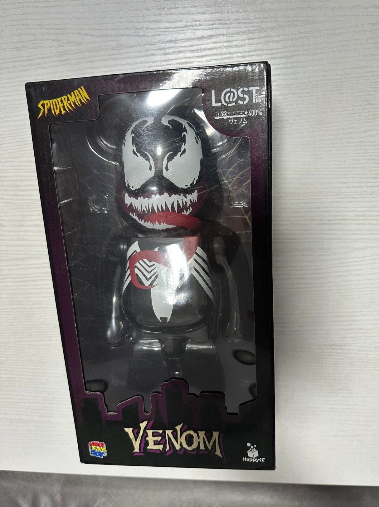 Japanese Brand × Medicom Toy Bearbrick Venom 400% Black Size ONE SIZE - 1 Thumbnail