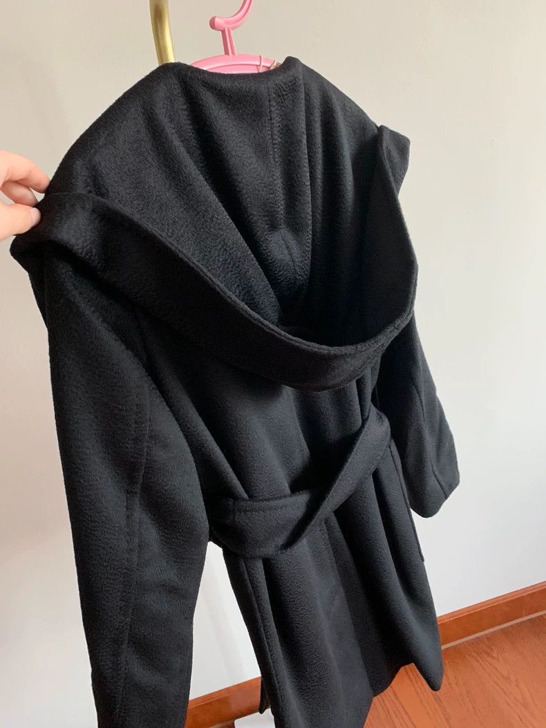 Max Mara Max Mara Bathrobe style black coat Size XS / US 0-2 / IT 36-38 - 4 Thumbnail