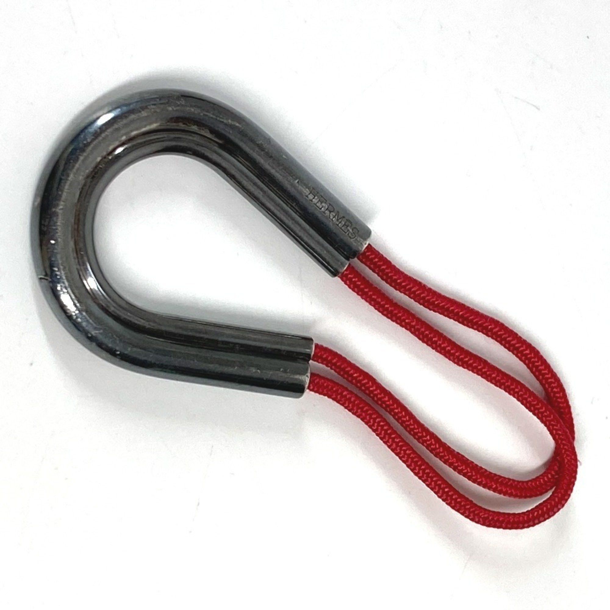 Hermes HERMES Declick Bag Charm Key Ring Keychain AG925 Unisex Red Size ONE SIZE - 1 Thumbnail