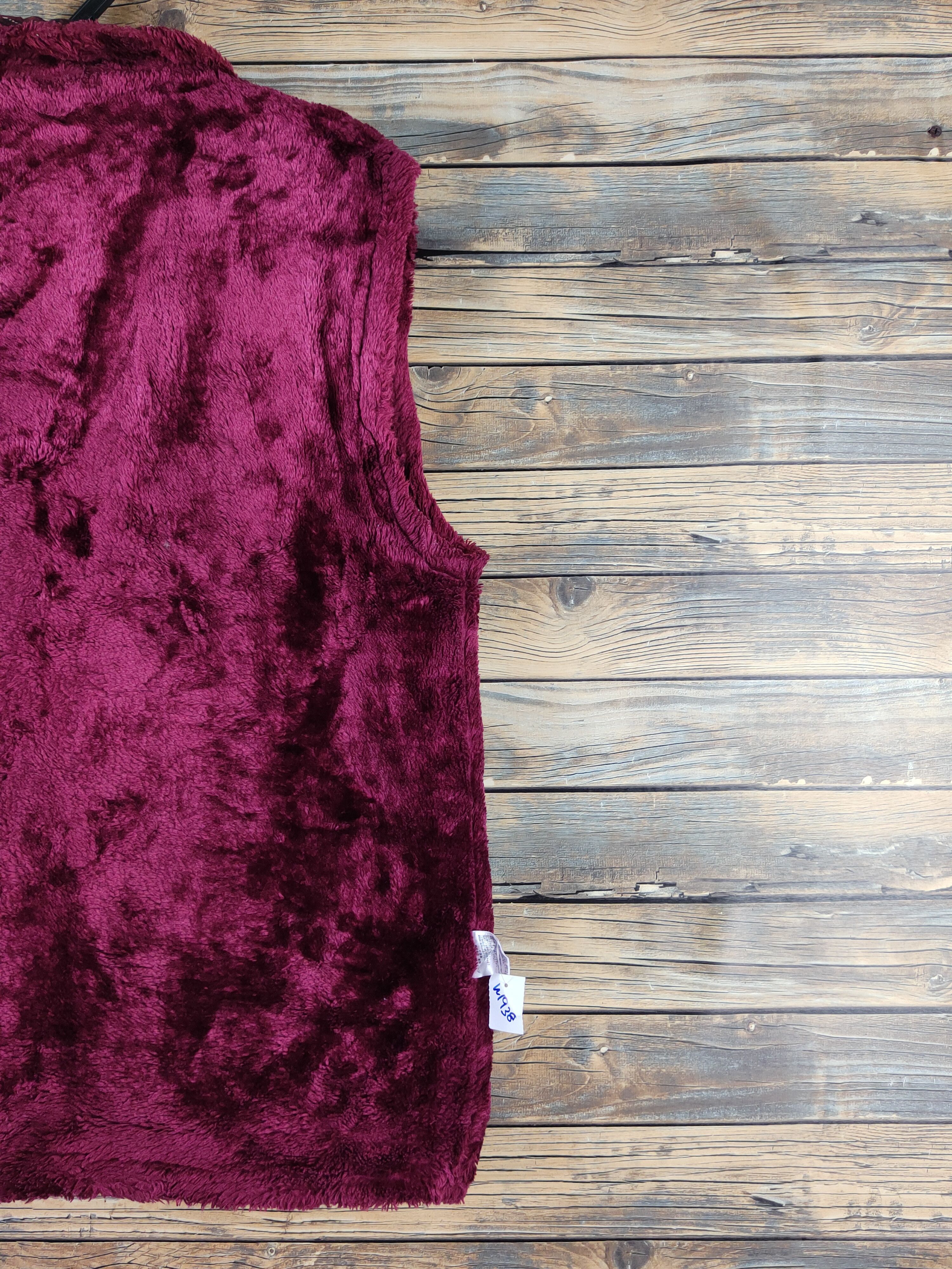 Japanese Brand Japanese Brand Maroon Fur Feux Knitwear Vests #W1938 Size US M / EU 48-50 / 2 - 9 Thumbnail