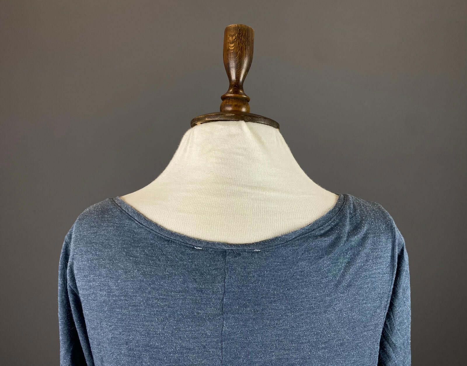 Designer Barbara Speer Blue Designed 3/4 Sleeve Cardigan Cape Size 2 Size XS / US 0-2 / IT 36-38 - 6 Thumbnail