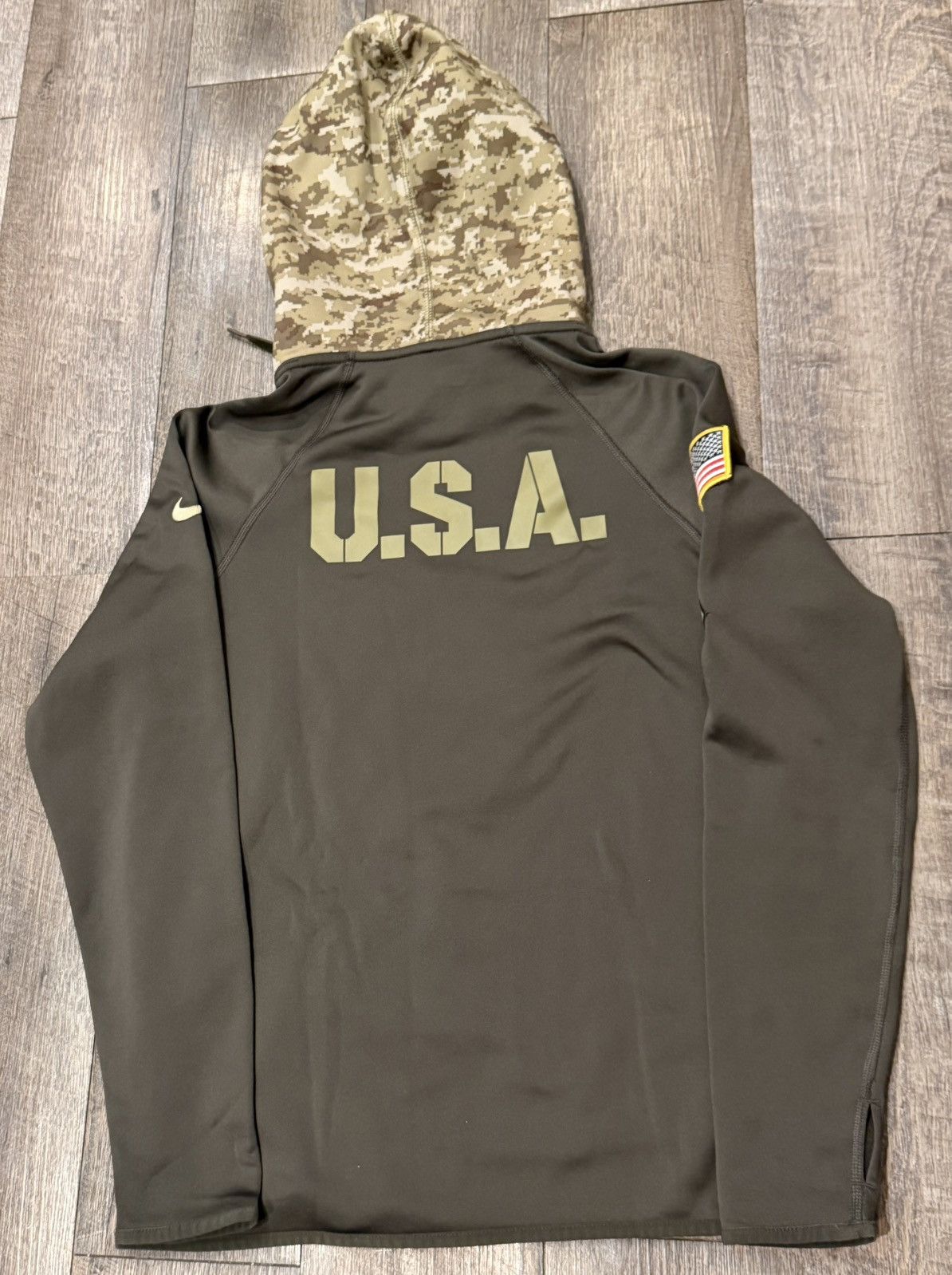 NFL Nike NFL Salute To Service New Orleans Saints Camo Hoodie Size US S / EU 44-46 / 1 - 4 Thumbnail