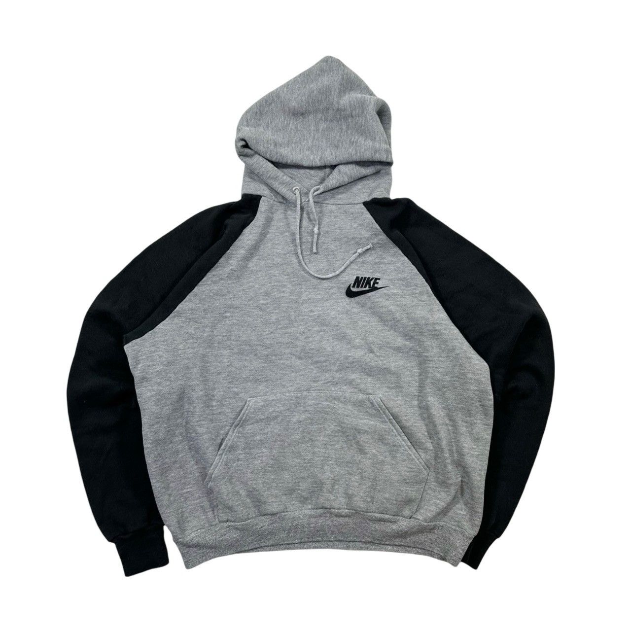 Vintage Vintage Rare 80s Nike Made in USA Orange Swoosh Nike Hoodie Size US XL / EU 56 / 4 - 1 Thumbnail
