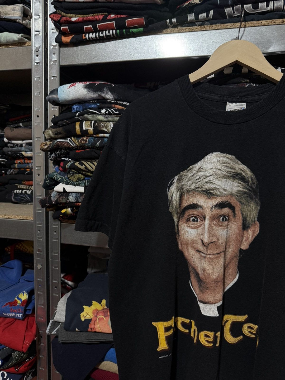 Vintage Vintage 1990’s Father Ted Hat Trick For Chanel 4 T-Shirt Size US XL / EU 56 / 4 - 3 Thumbnail