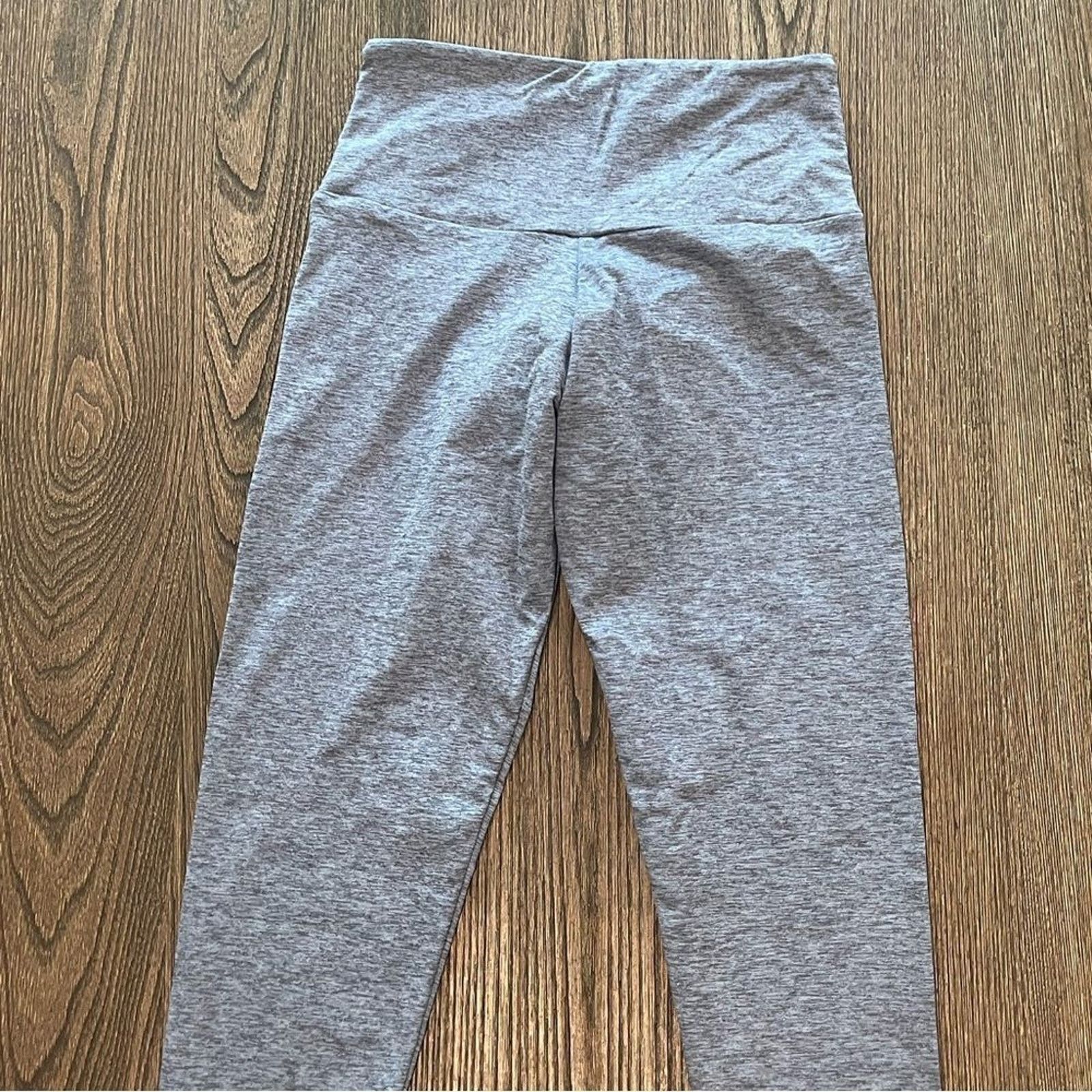 Vintage NWT Tonal Onzie Luxe Leggings Heathered Blue Size XS Size 24" / US 00 / IT 34 - 3 Thumbnail