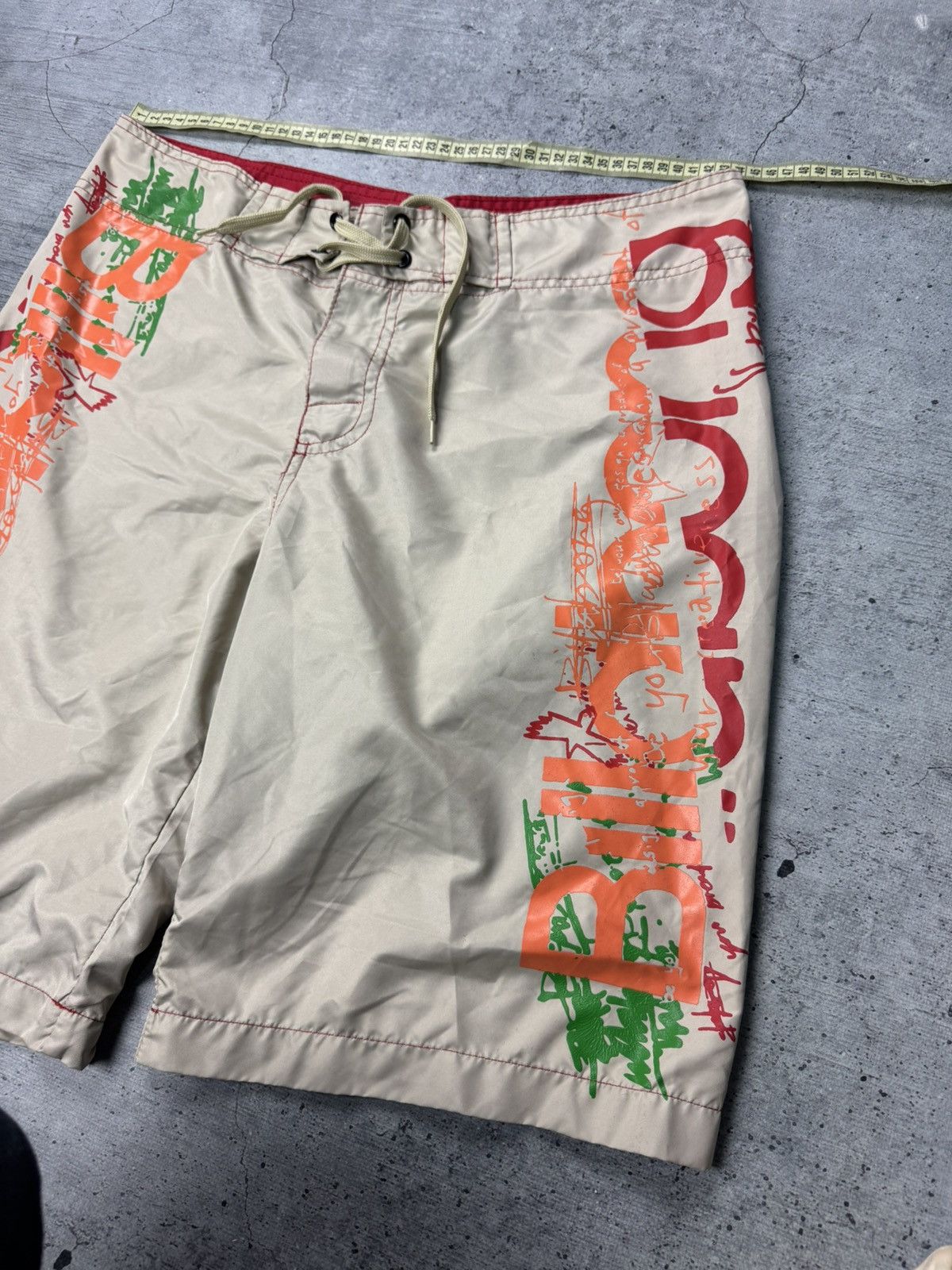 Billabong Vintage Billabong Board Shorts Signature Andy Irons Size US 36 / EU 52 - 4 Thumbnail