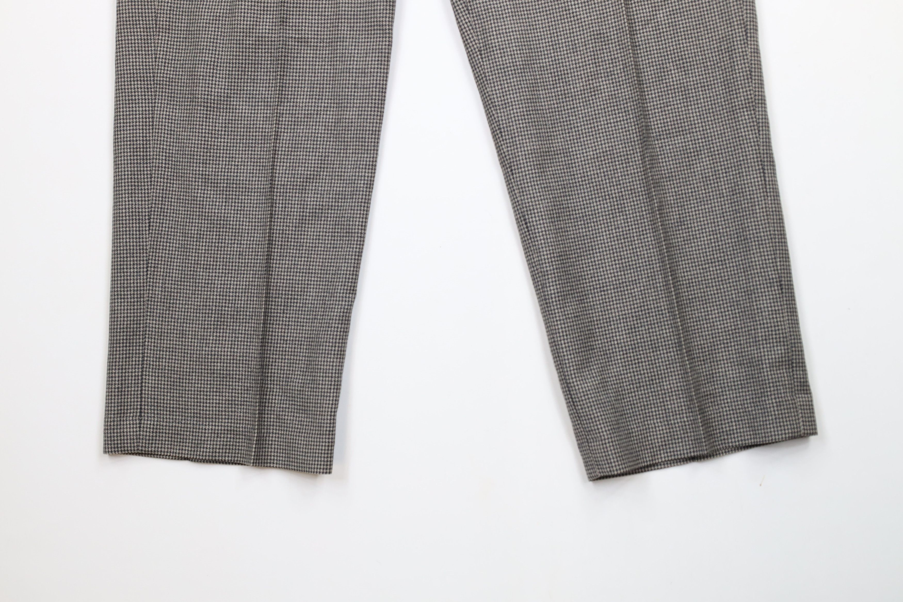 Eddie Bauer × Vintage Vintage 90s Eddie Bauer Wool Houndstooth Chino Pants Size US 30 / EU 46 - 4 Thumbnail