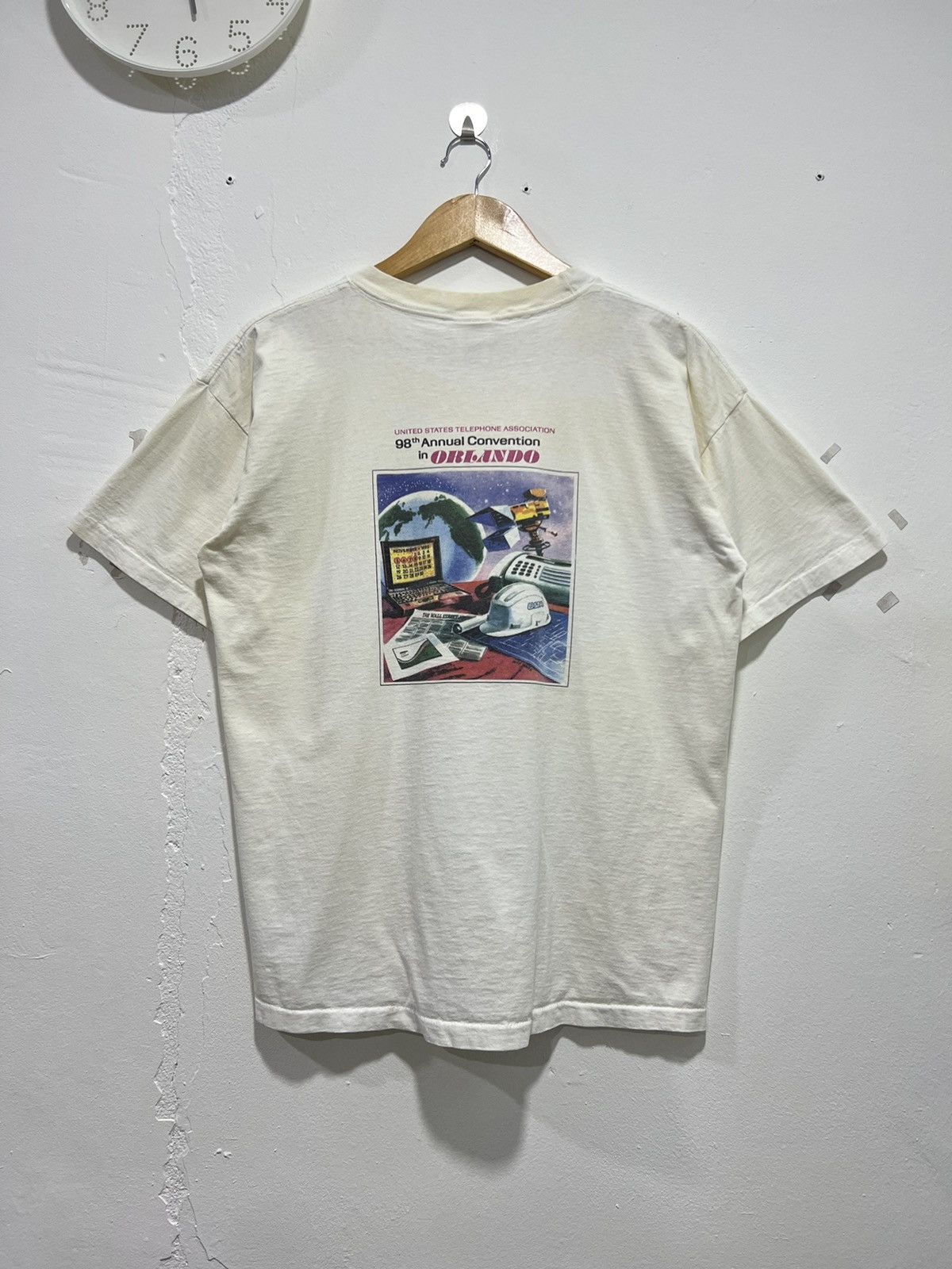 Vintage Vintage 90’s United States Telephone Association Tshirt Size US L / EU 52-54 / 3 - 1 Thumbnail