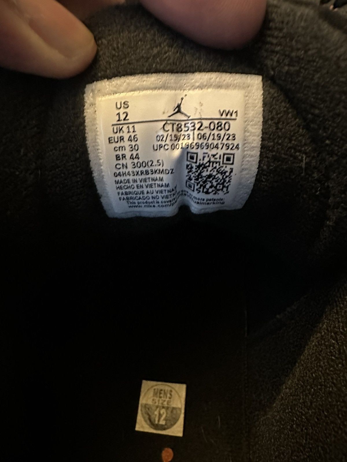 Jordan Brand Jordan 3 Retro ‘Fear’ 2023 Size US 12 / EU 45 - 6 Thumbnail