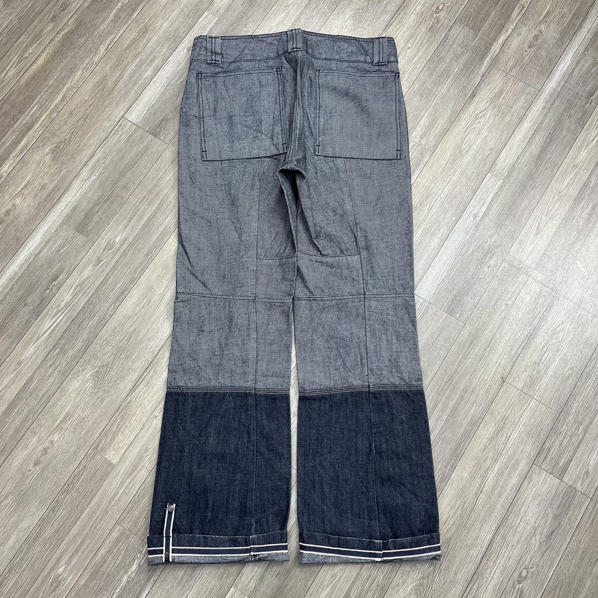 Japanese Brand × Marithe + Francois Girbaud Rare🔥 Marithe Francois Girbaud Multi layer Selvedge Denim Size US 33 - 13 Thumbnail
