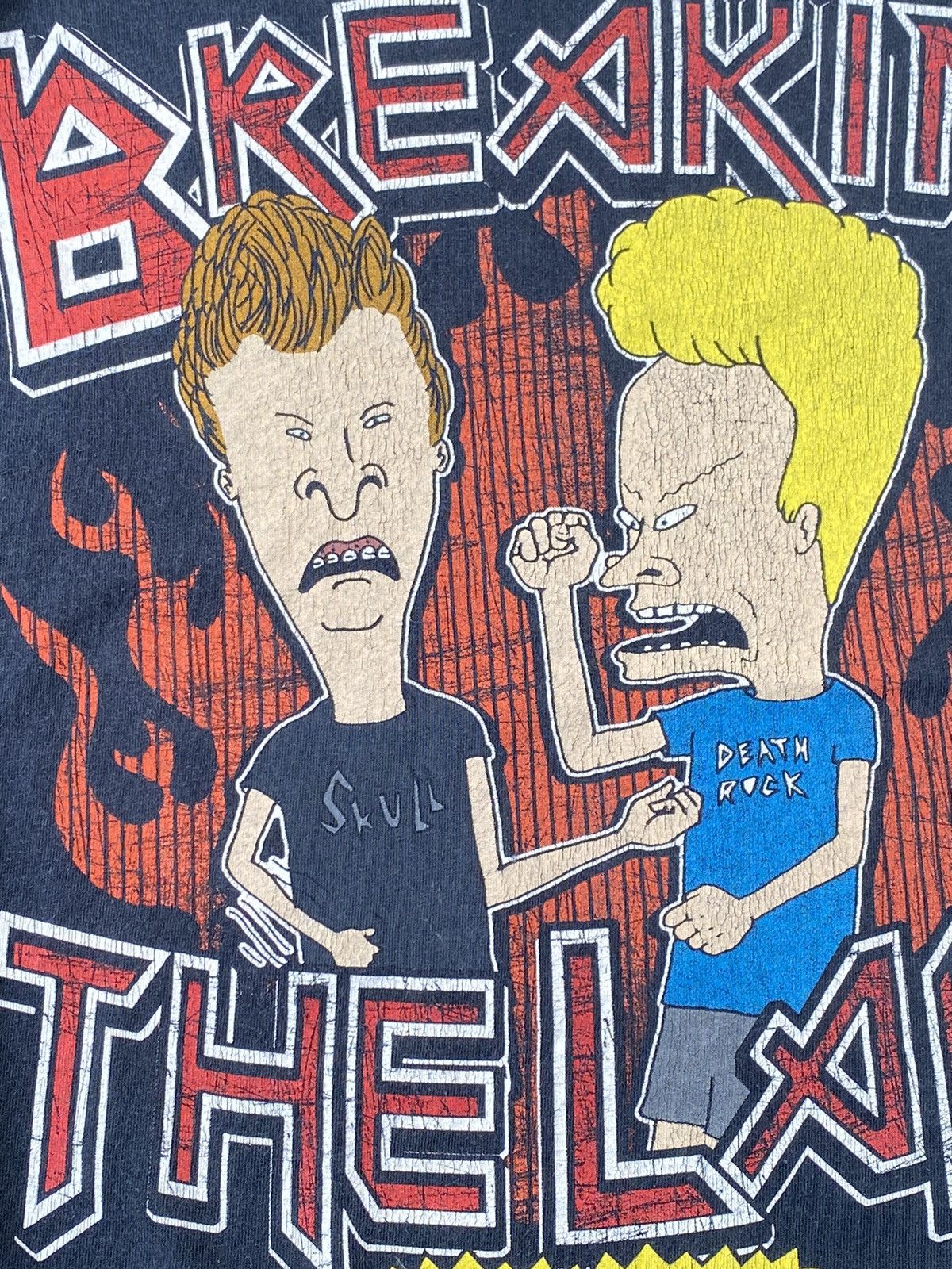 Band Tees Vintage Y2K Beavis and Butthead Ripoff Judas Priest Size US XL / EU 56 / 4 - 3 Thumbnail