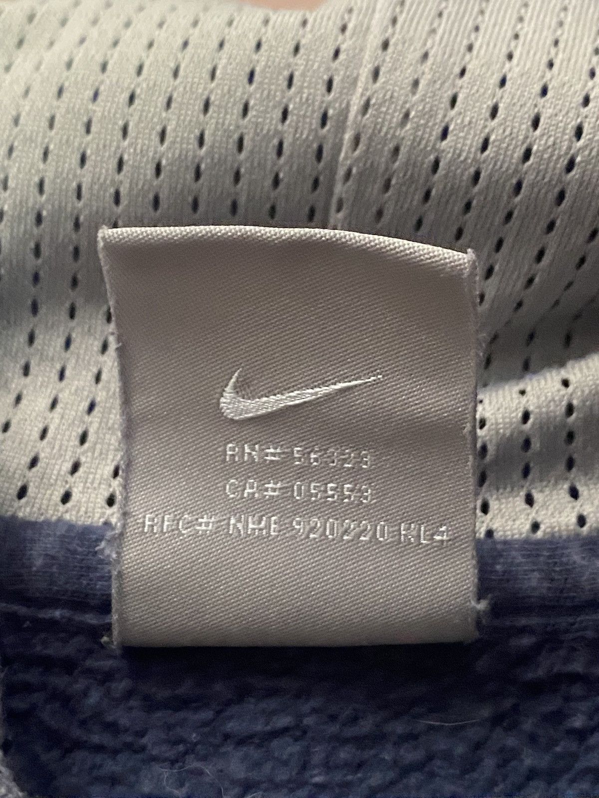 Nike × Vintage Nike Oregon Track Hoodie Vintage Blue Streetwear Size US L / EU 52-54 / 3 - 4 Thumbnail