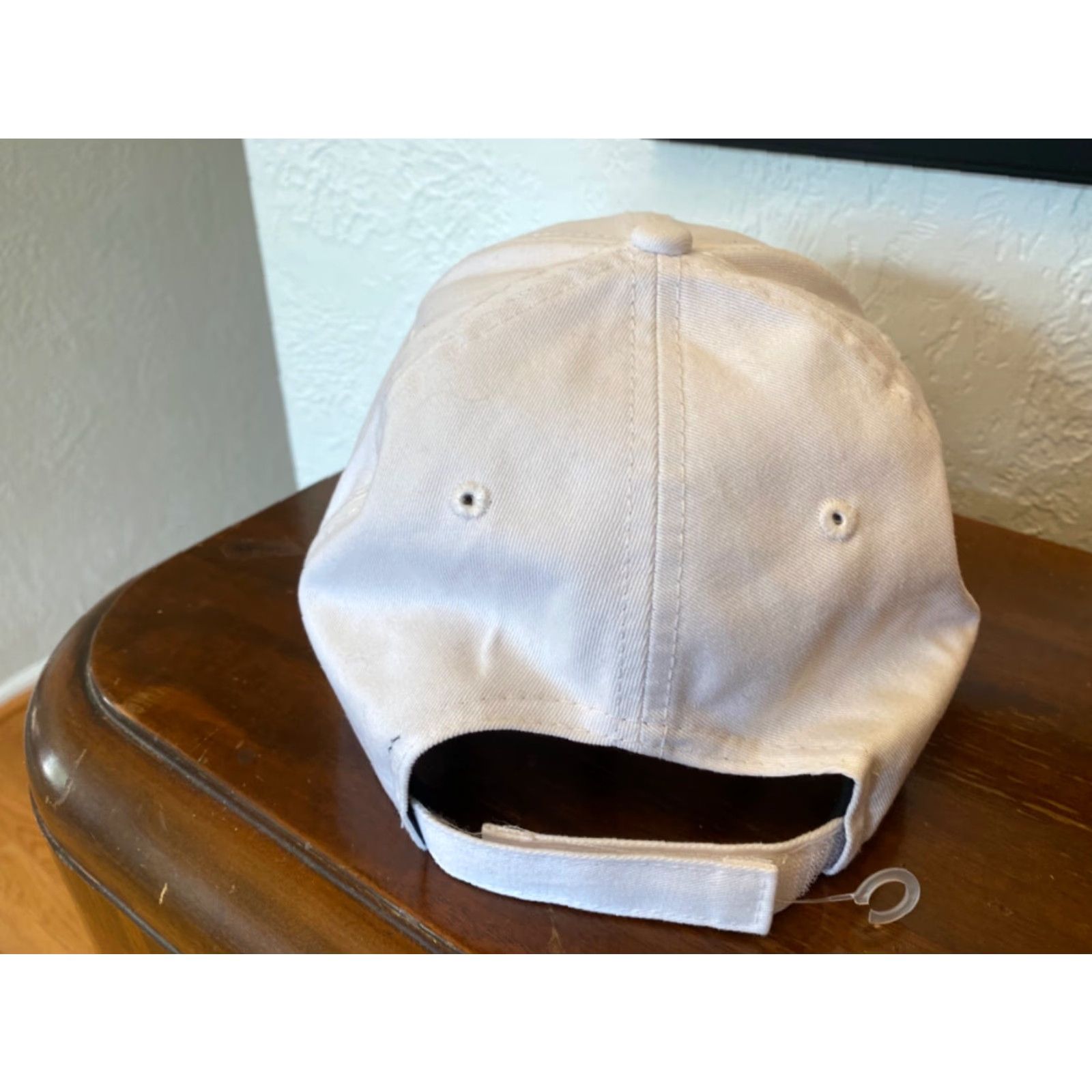New Era Pete Dye Design Sahm Golf Course White Hat New Era 9Forty Strapback Cap Men One Size Adjustable Baseball Cap Shirt Size ONE SIZE - 3 Thumbnail
