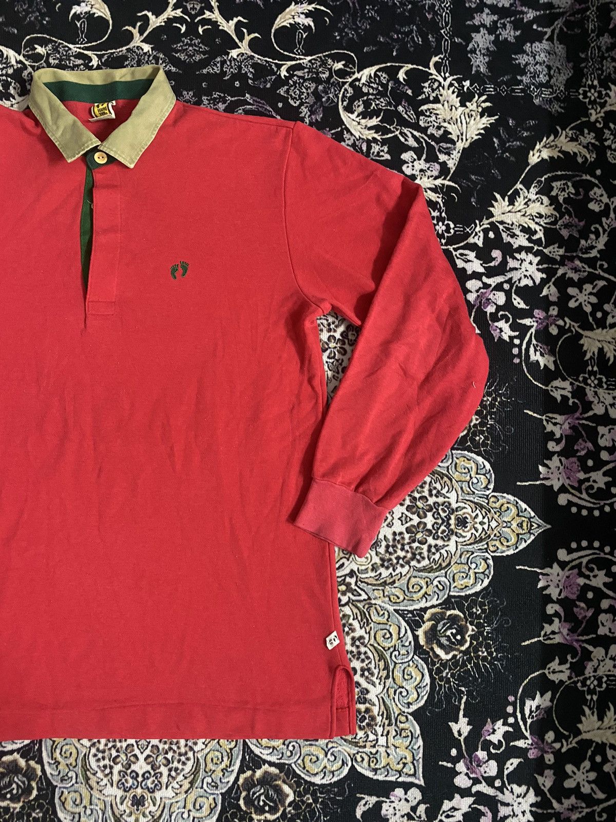 Hang Ten × Vintage Vintage Hang ten Longsleeve Single Stich colar 🚀 Size US L / EU 52-54 / 3 - 3 Thumbnail