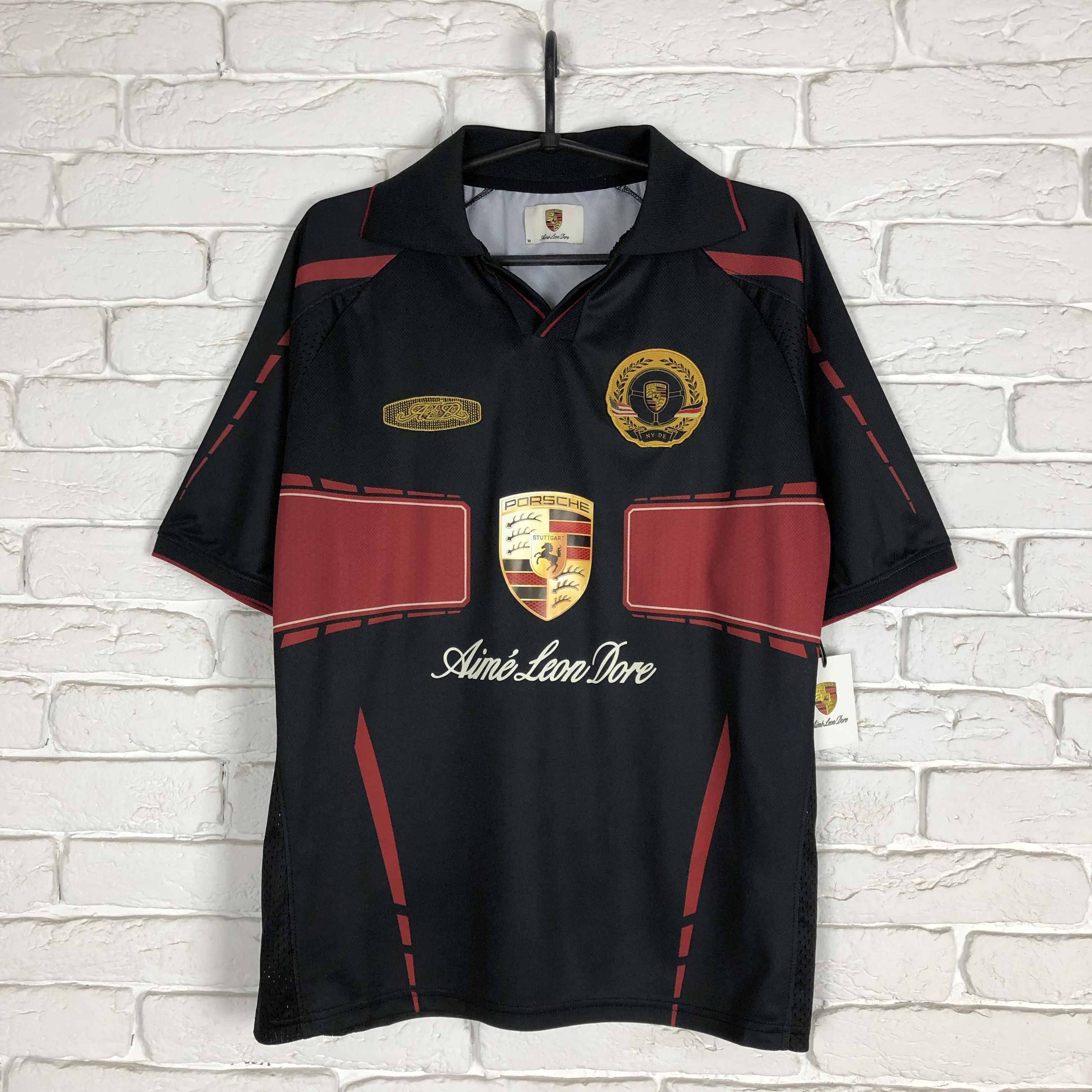 Aime Leon Dore × Porsche Design Aime Leon Dore ALD x Porsche 993 soccer jersey t shirt Size US L / EU 52-54 / 3 - 1 Thumbnail