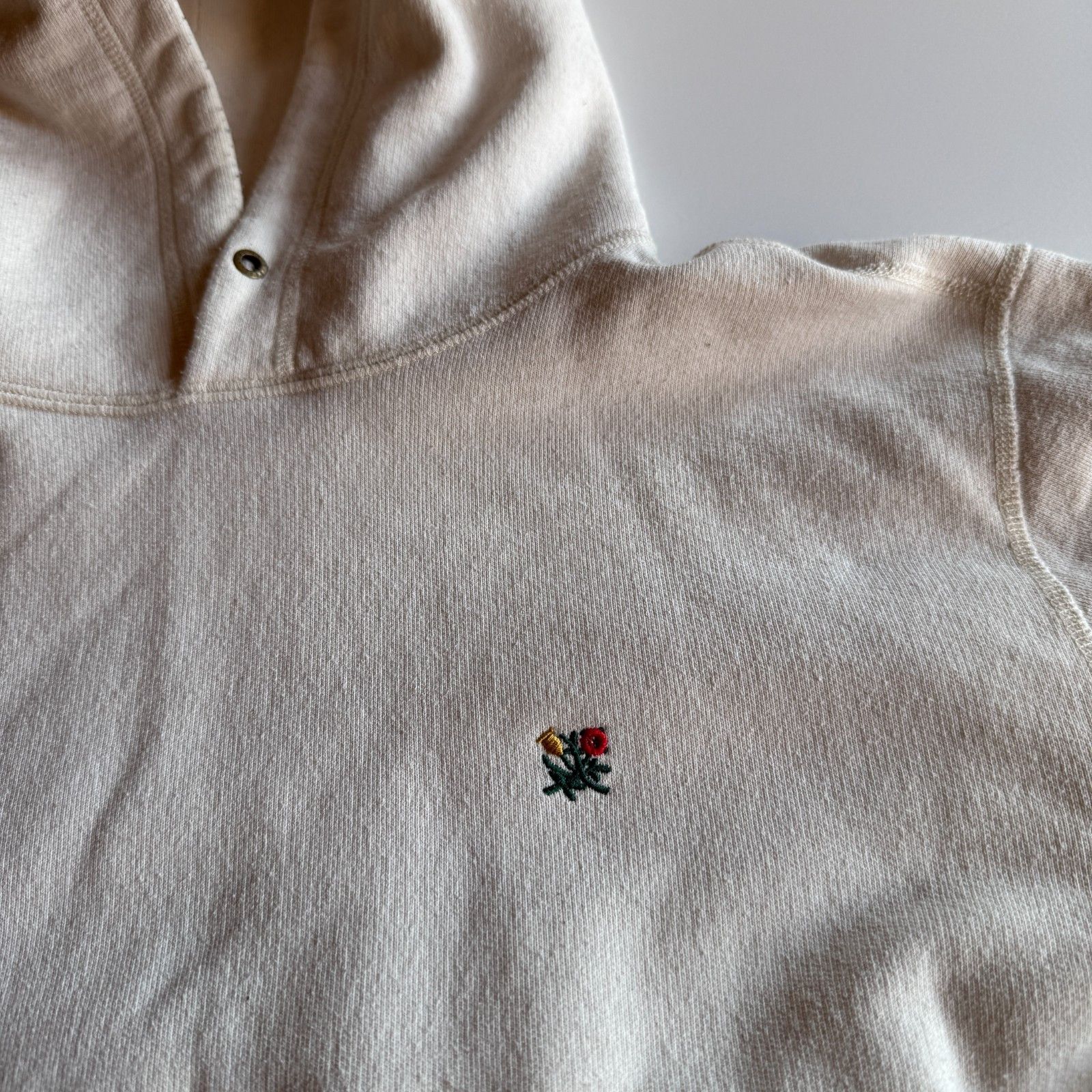 Aime Leon Dore Aimé Leon Dore ALD Cream Crest Logo Pullover Hoodie Size US M / EU 48-50 / 2 - 2 Thumbnail