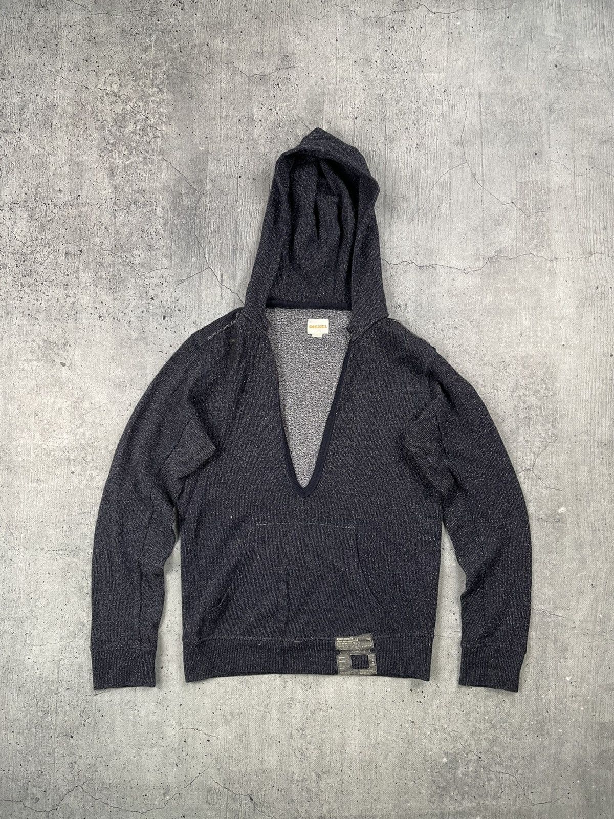 Diesel × Vintage Vintage Diesel Hoodie Avant Garde Size US S / EU 44-46 / 1 - 1 Thumbnail