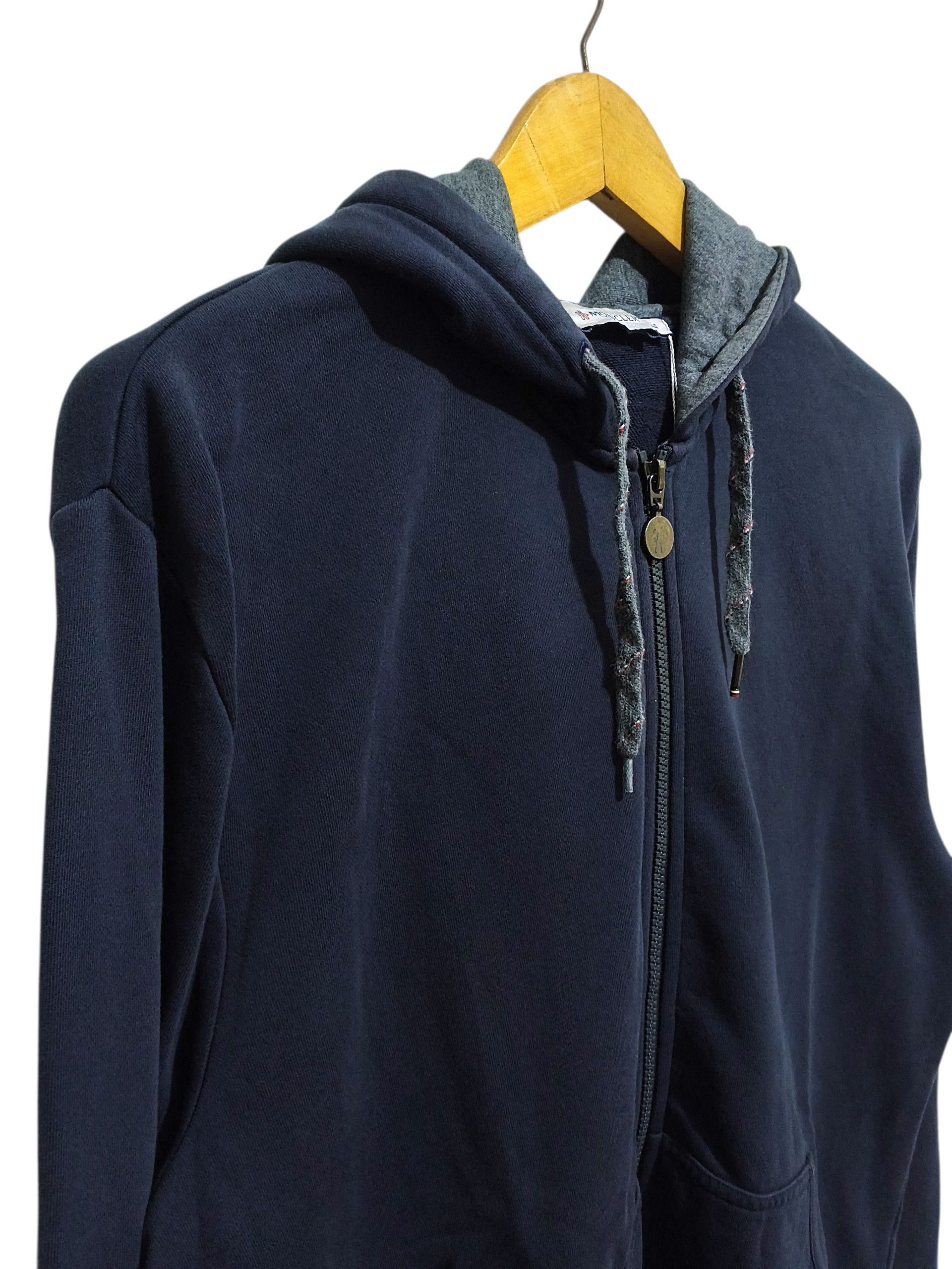 Moncler Moncler Maglia Cardigan Navy Gamme Blue Zip Hoodie Size US L / EU 52-54 / 3 - 7 Thumbnail