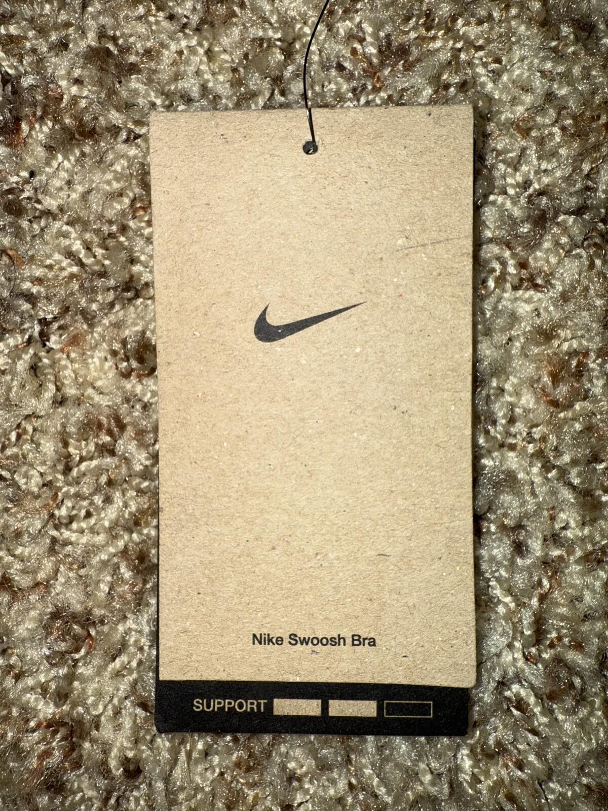 Nike Nike Women's Swoosh Futura Sports Bra Sample Size ONE SIZE - 10 Thumbnail