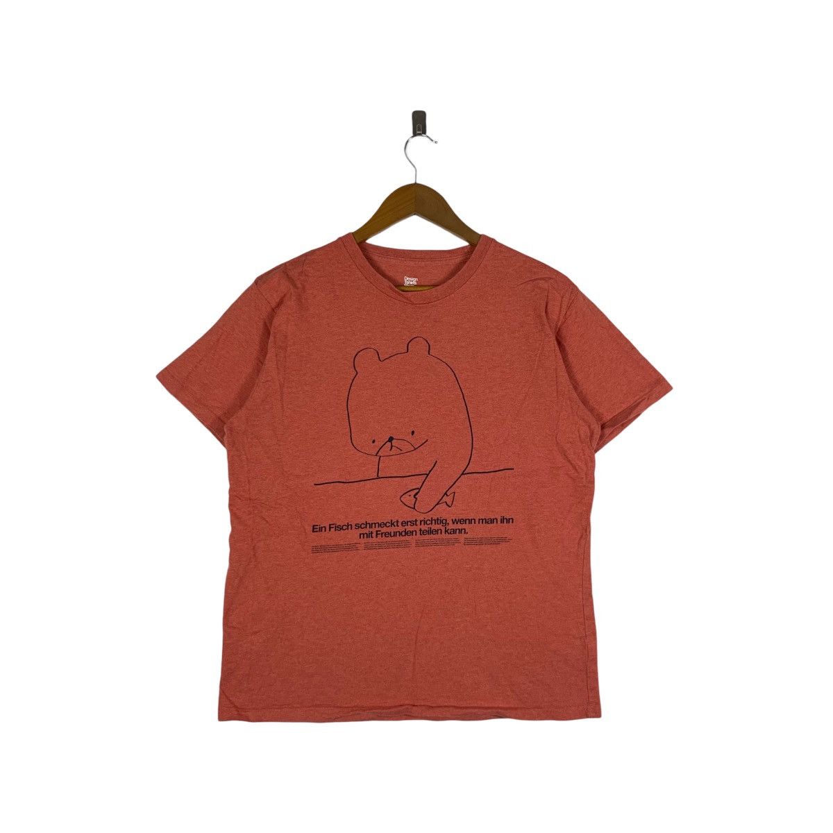 Vintage GRANIPH Fish Only Taste Good When Share With Friends Size L / US 10 / IT 46 - 1 Thumbnail