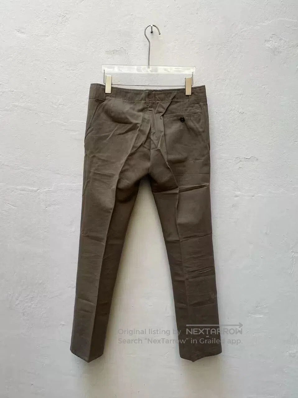 Ann Demeulemeester Ann Demeulemeester Cotton-Linen Trousers. Size US 32 / EU 48 - 6 Thumbnail