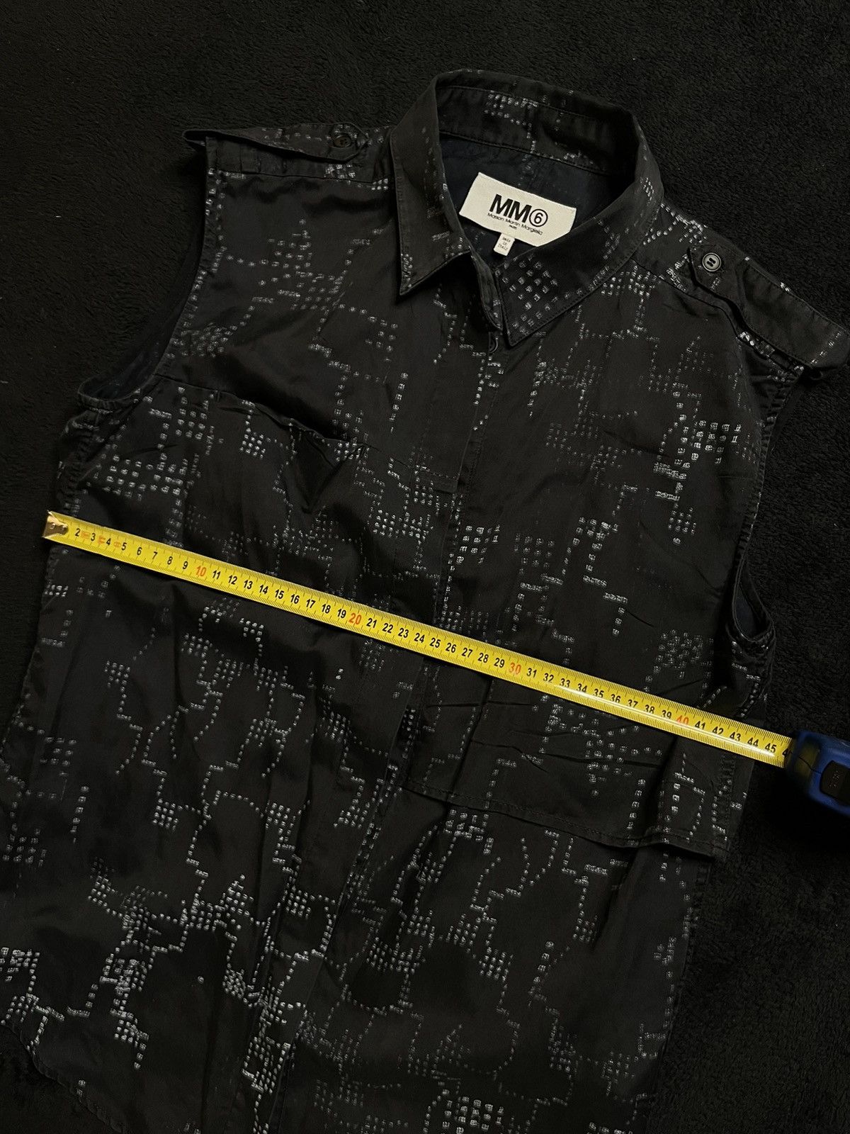 Maison Margiela Maison Margiela MM6 2013 Sleeveless Shirt Size M Size M / US 6-8 / IT 42-44 - 11 Thumbnail