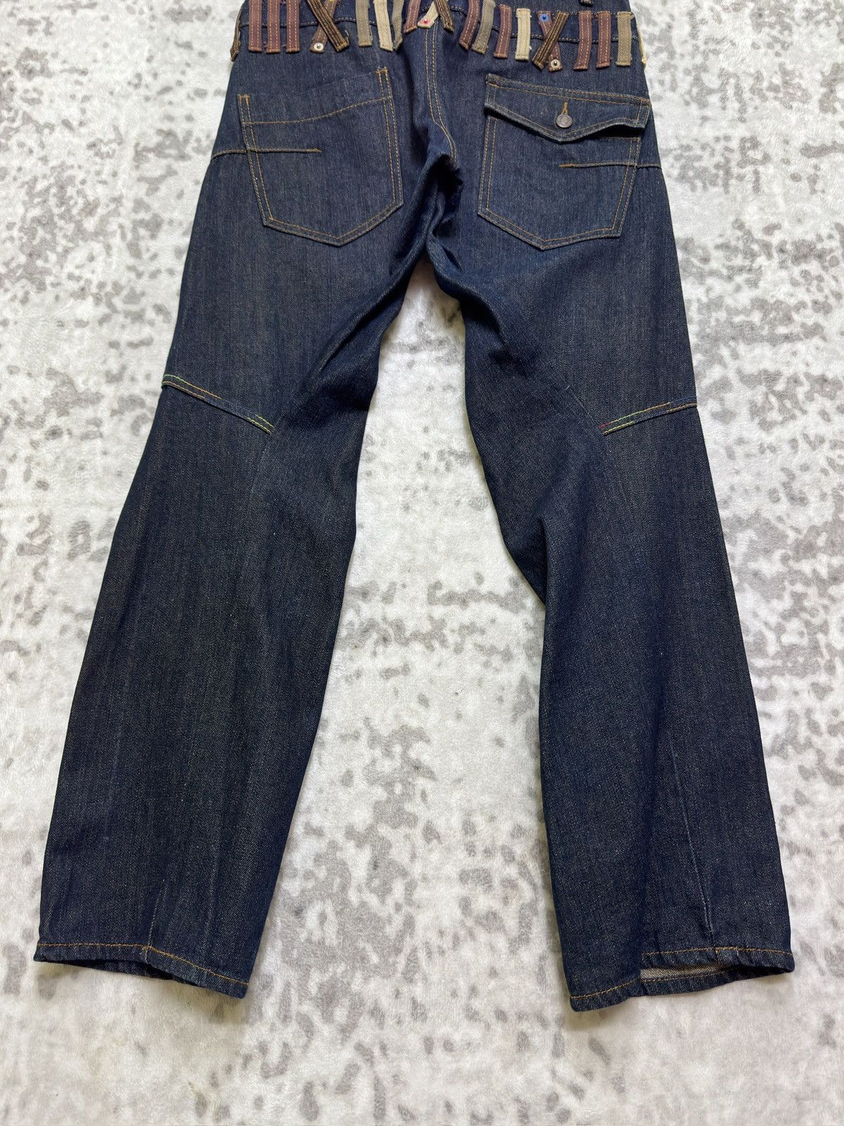 PPFM Vintage BreathMINt Double Waist Zipper Style Denim Jeans Size US 29 - 11 Thumbnail