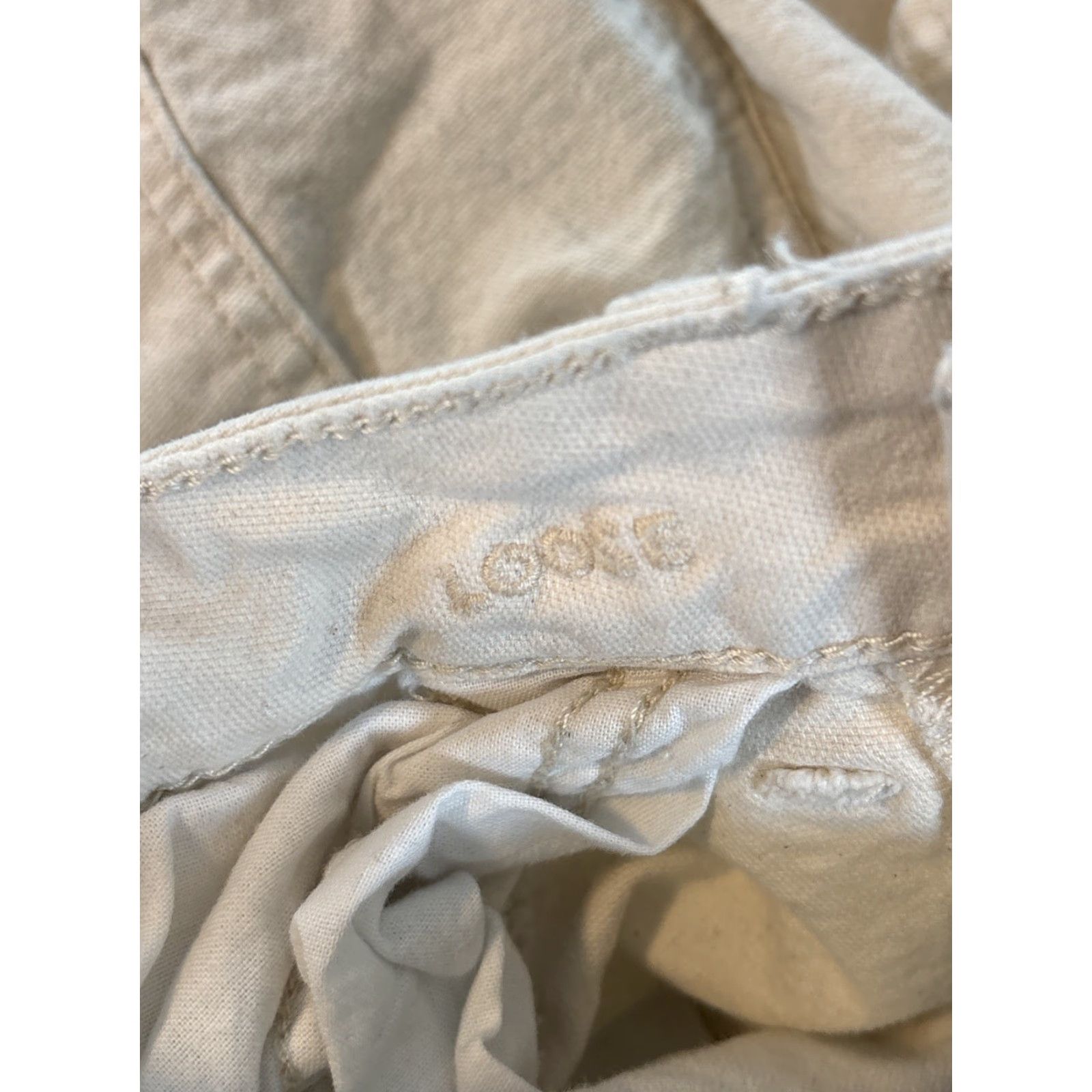 Vintage VINTAGE American eagle Carpenter Pants White 29x29 Workwear Mens 29 Tan Canvas Loose Flex Double Knee Relaxed Modern? Size US 29 - 5 Thumbnail