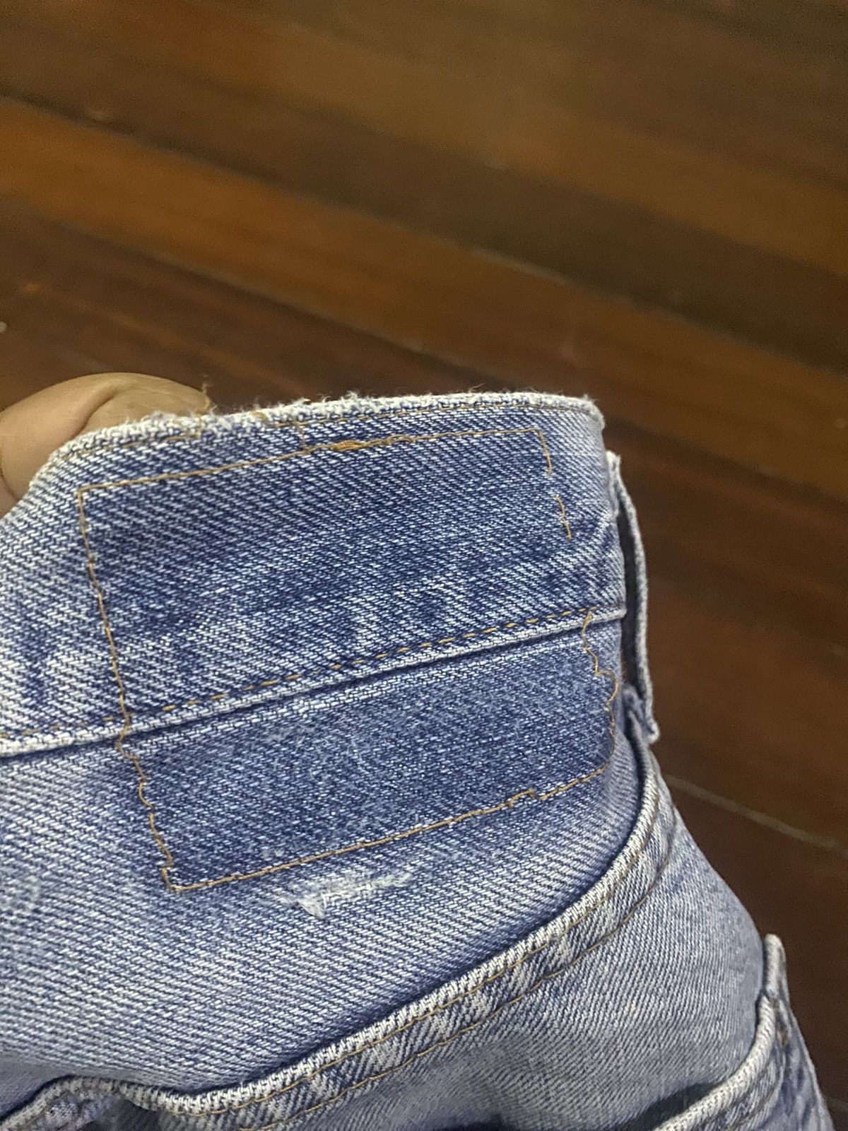 Levi's Vintage 90s levis BIG E LVC distressed selvedge denim Size 30" / US 8 / IT 44 - 19 Thumbnail