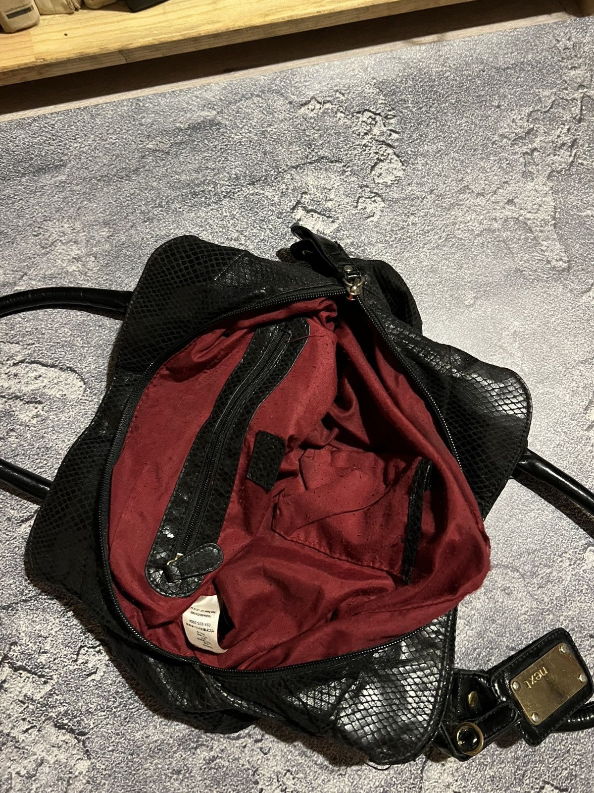 Japanese Brand Y2K Glamour Avan-Garde Bag / Number Nine Style / Faded 90 Size ONE SIZE - 5 Thumbnail