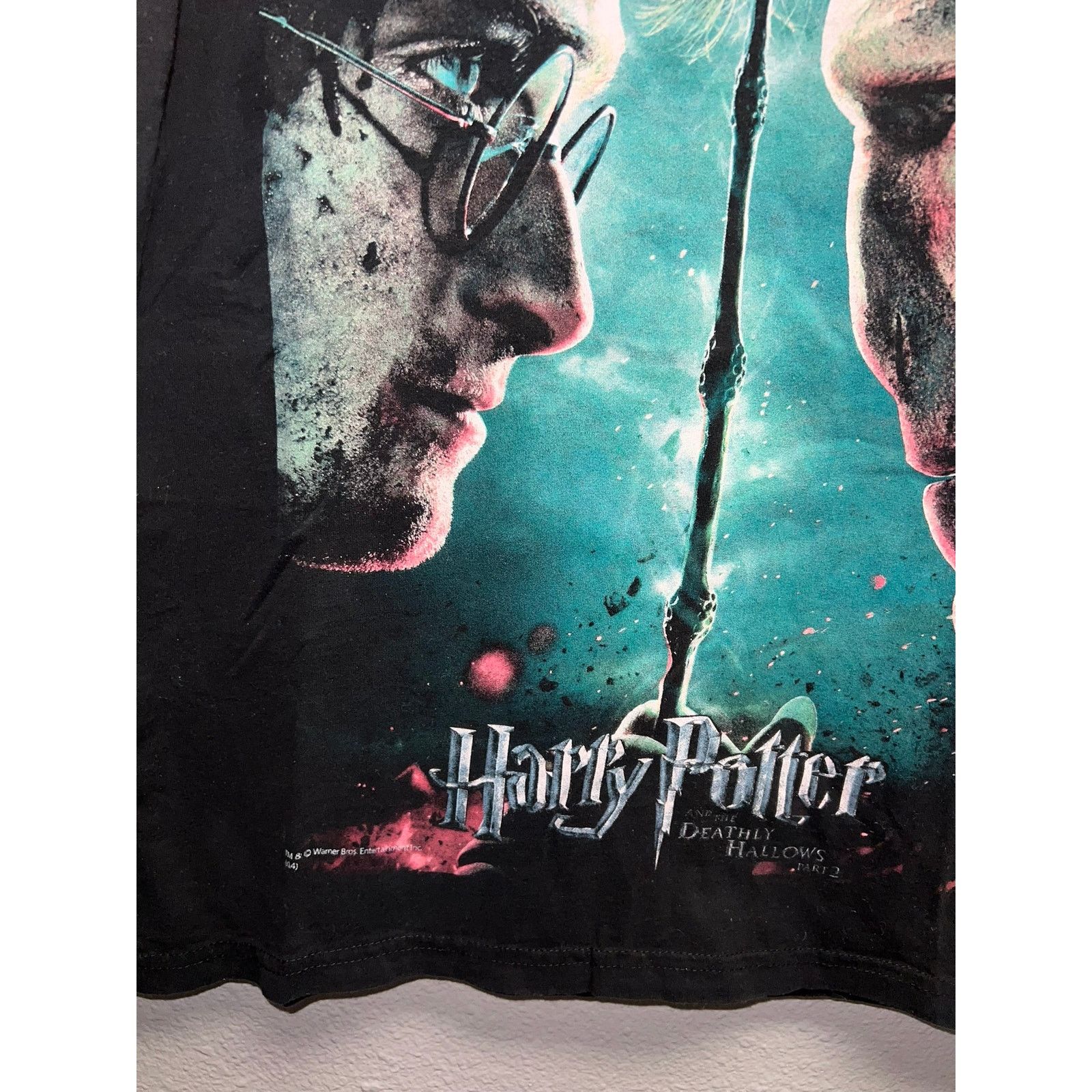 Warner Bros Women's Harry Potter And The Deathly Hollows Voldemort Shirt Size XL / US 12-14 / IT 48-50 - 4 Thumbnail