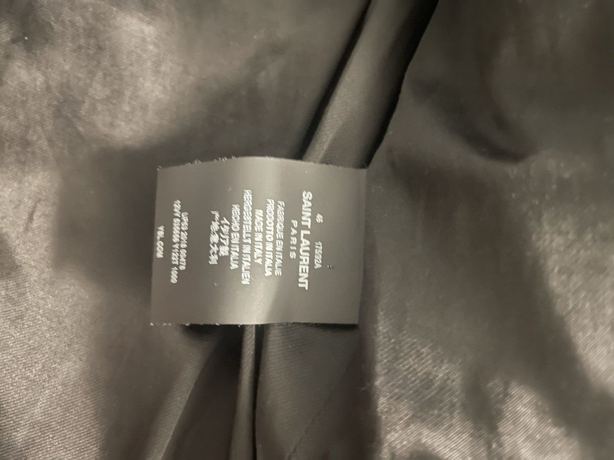 Saint Laurent Paris Saint Laurent Men’s Teddy Jacket Tweed Sequin Crochet 2018 Size US S / EU 44-46 / 1 - 11 Thumbnail