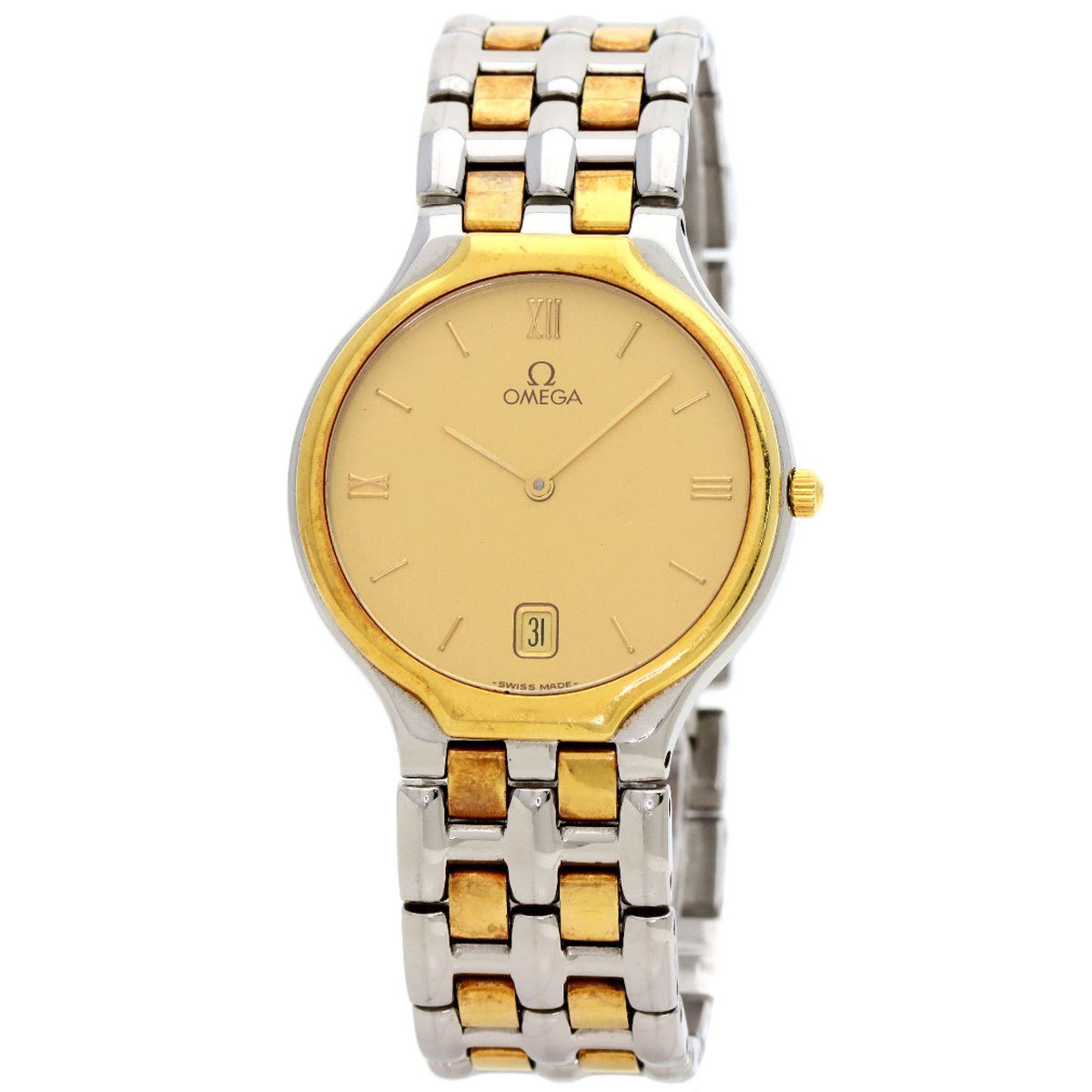 Omega Omega De Ville Symbol Watch Stainless Steel Two-tone Men's Size ONE SIZE - 1 Thumbnail