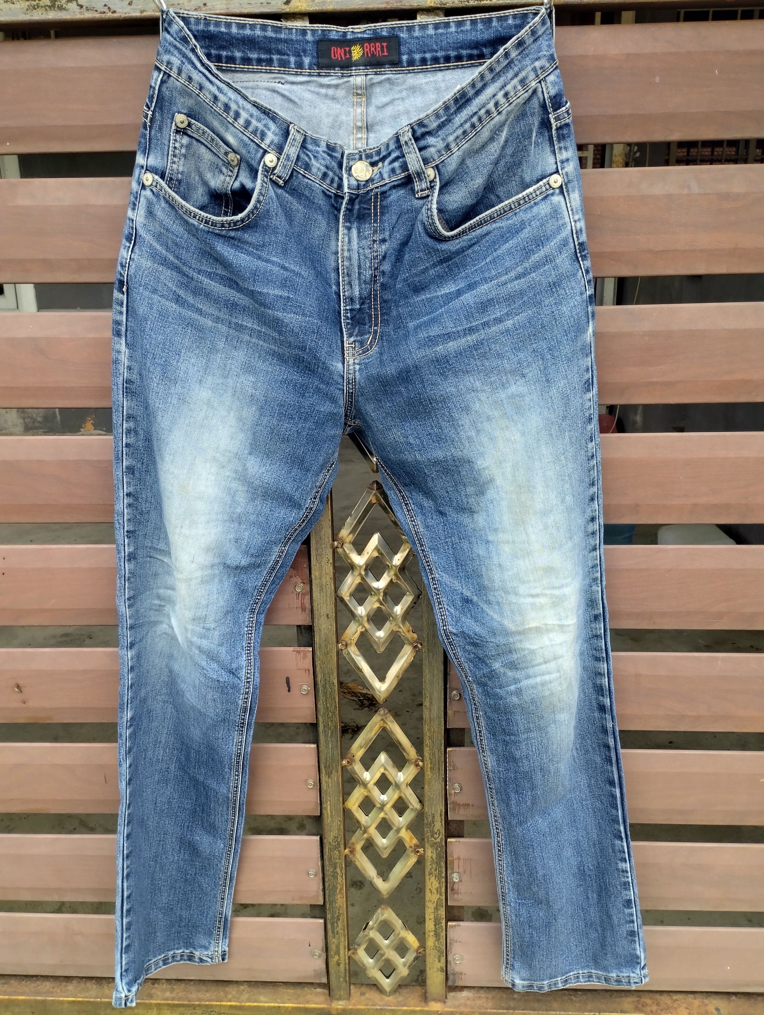 Japanese Brand Oniarai jeans Size US 32 / EU 48 - 4 Thumbnail