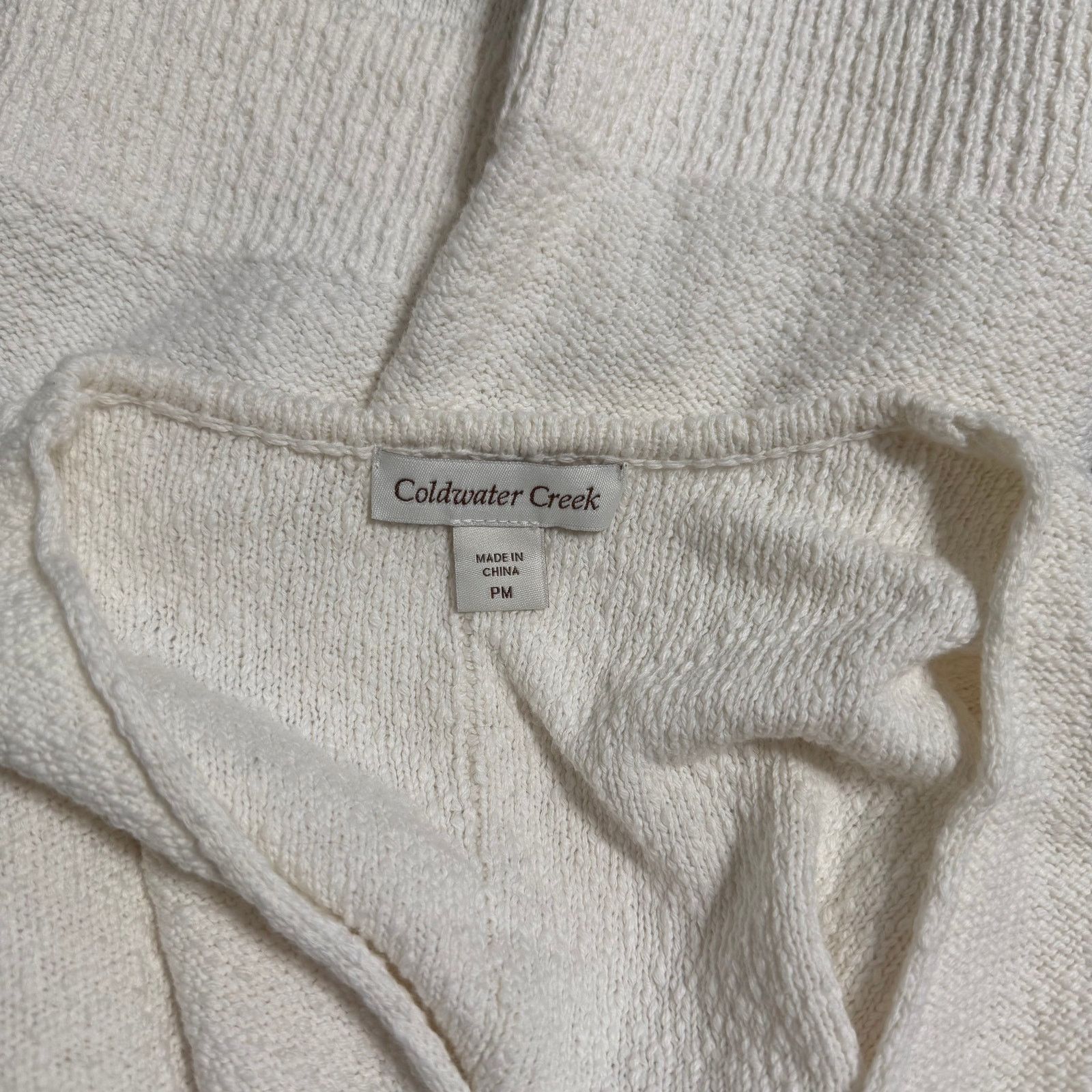 Coldwater Creek Coldwater Creek Knit Short-Sleeve Sweater | Sz PM Size M / US 6-8 / IT 42-44 - 5 Thumbnail